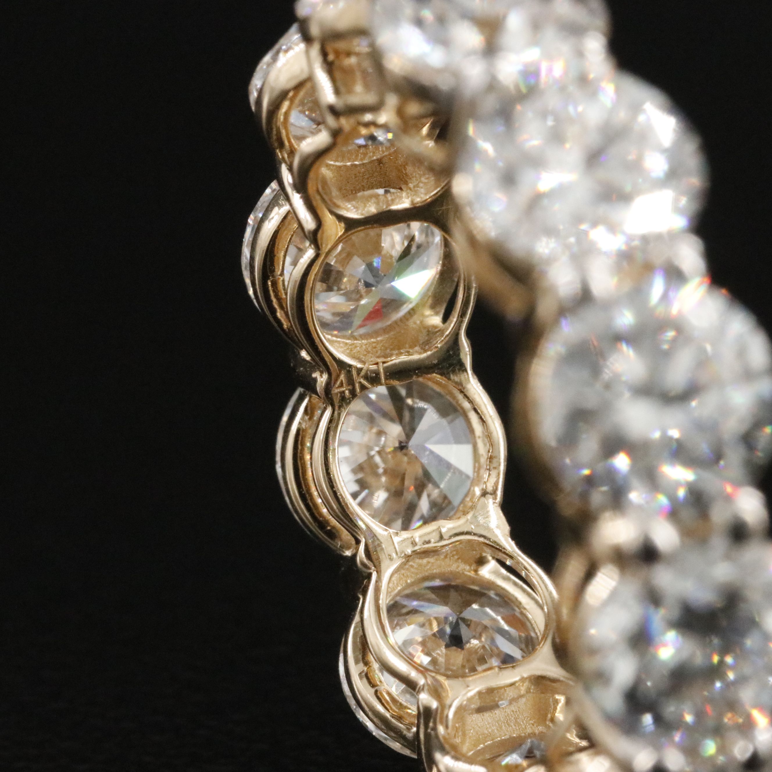 14K 9.54 CTW Lab Grown Diamond Eternity Band