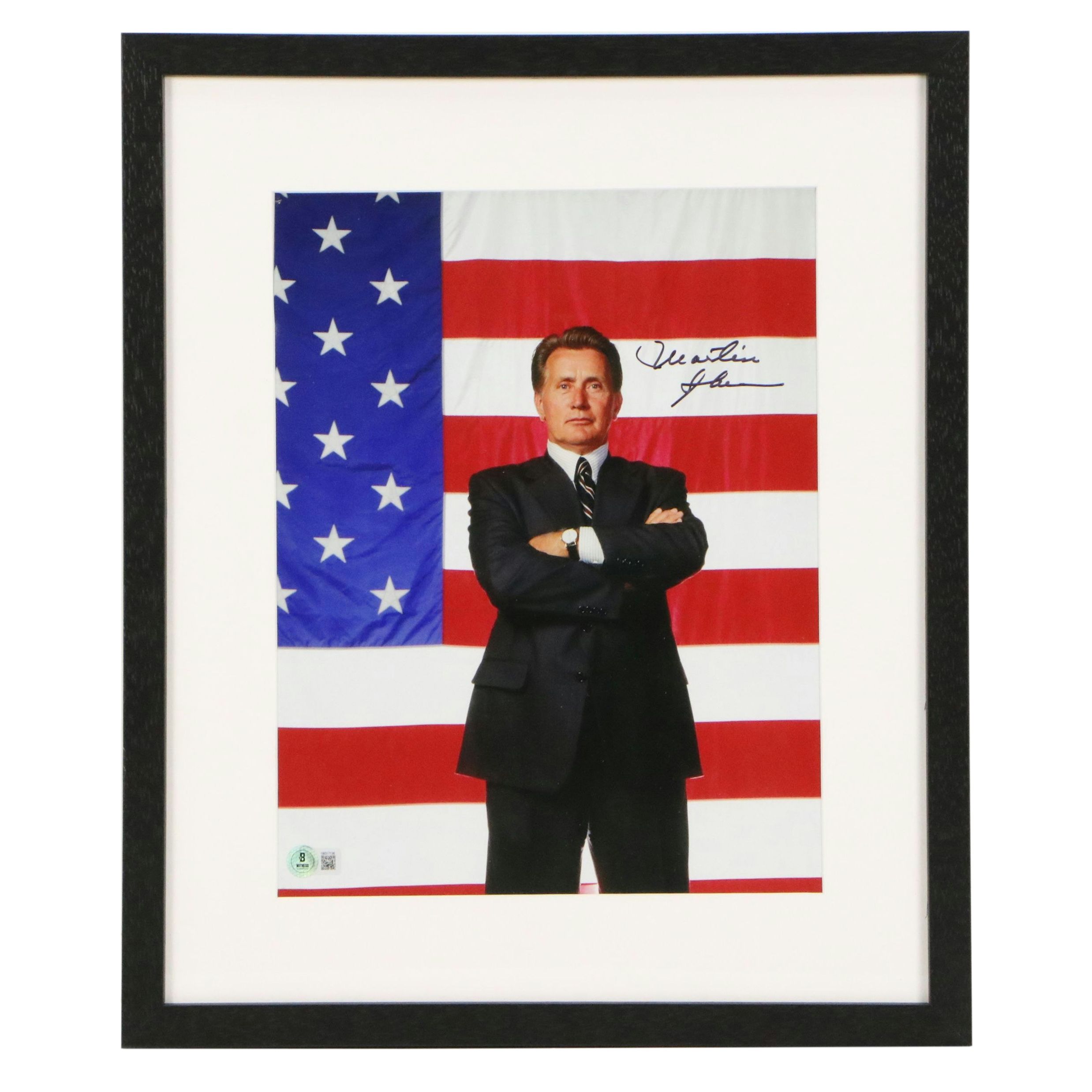 Martin Sheen Signed "The West Wing" Giclée, 21st Century