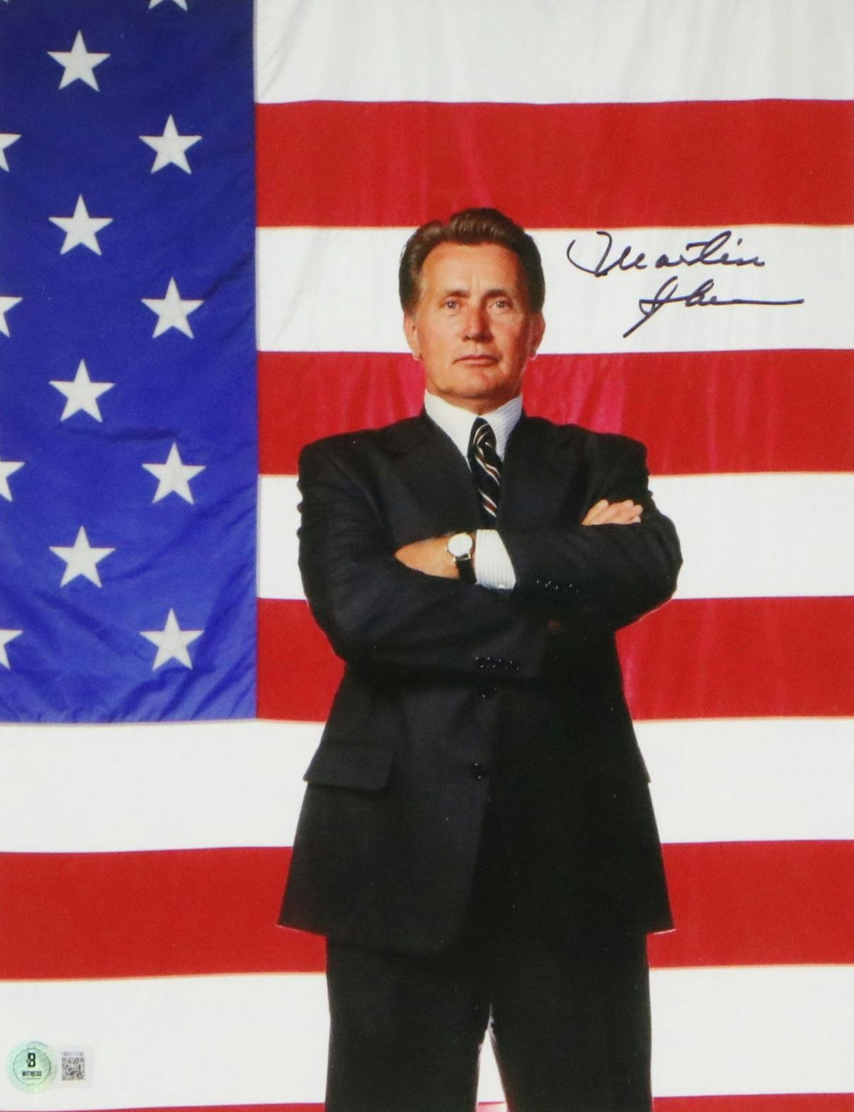 Martin Sheen Signed "The West Wing" Giclée, 21st Century