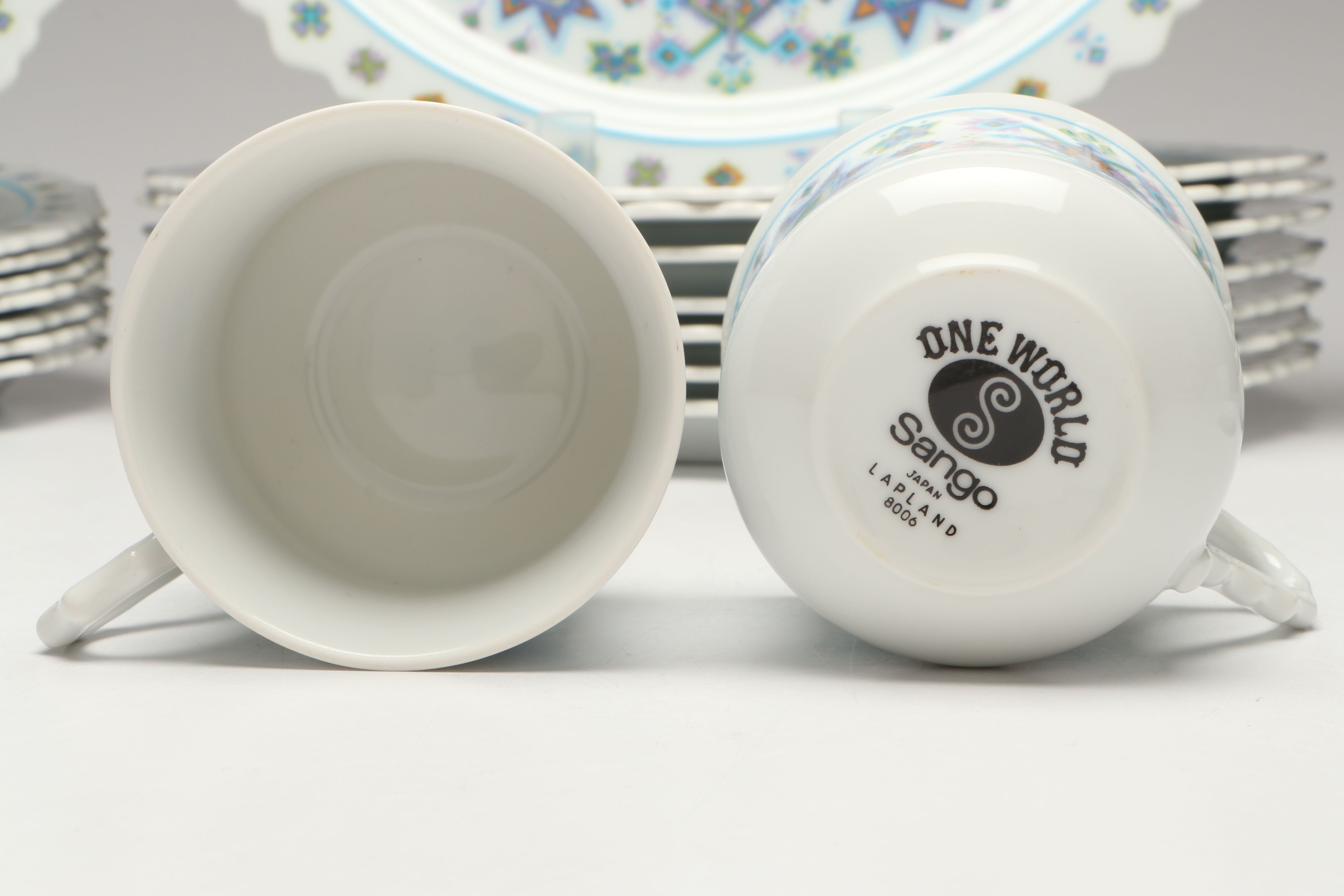 Sango "Lapland" Porcelain Dinnerware