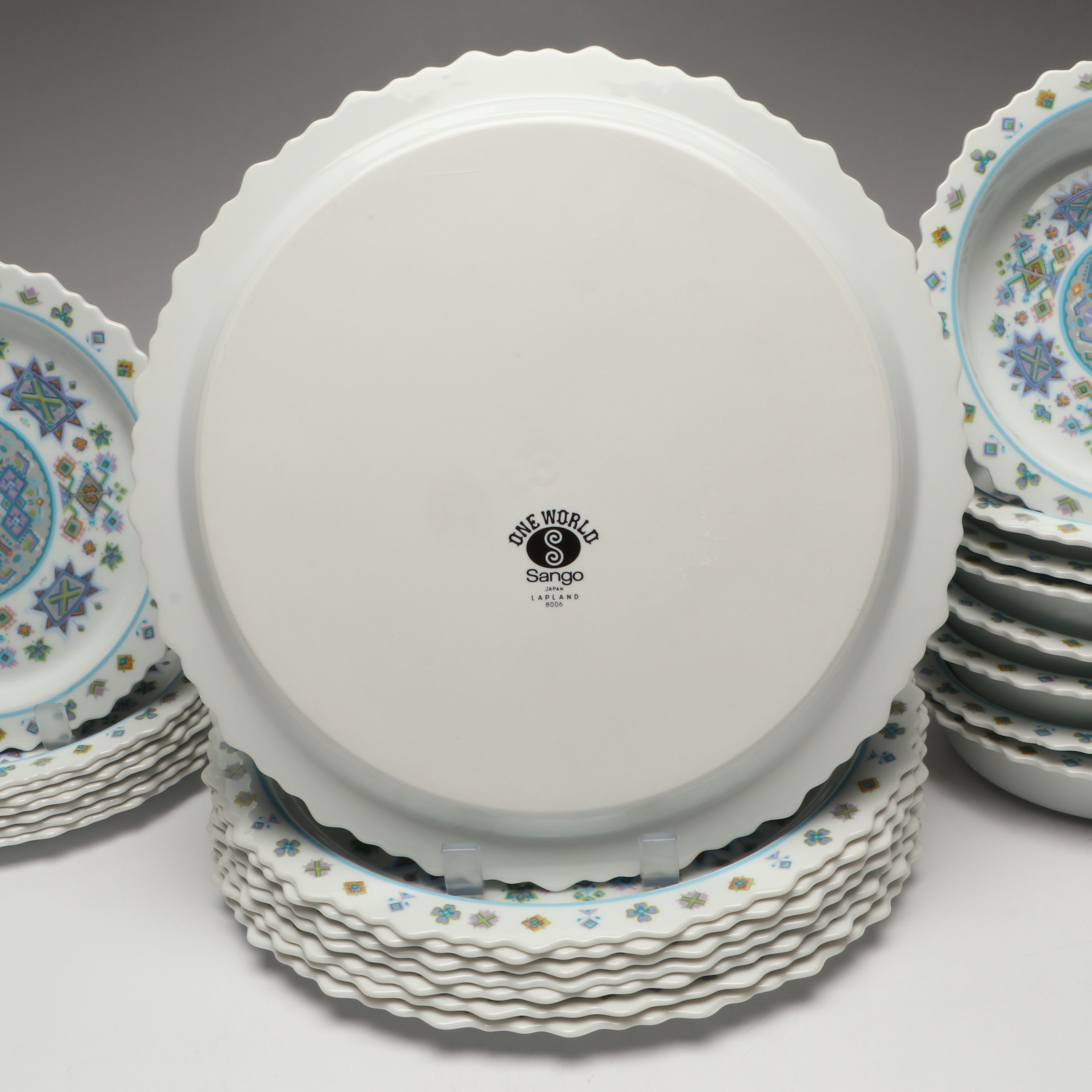 Sango "Lapland" Porcelain Dinnerware