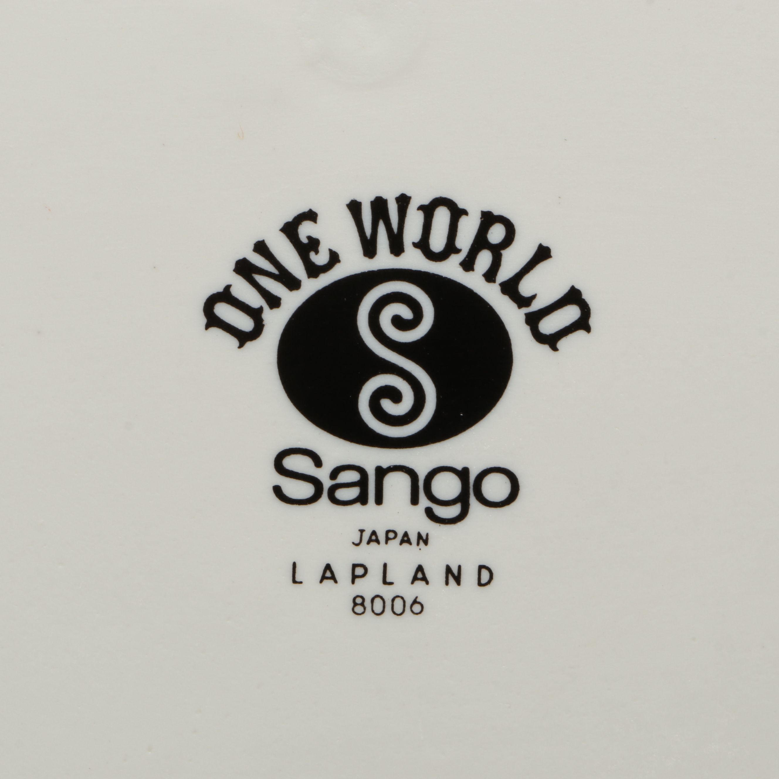 Sango "Lapland" Porcelain Dinnerware