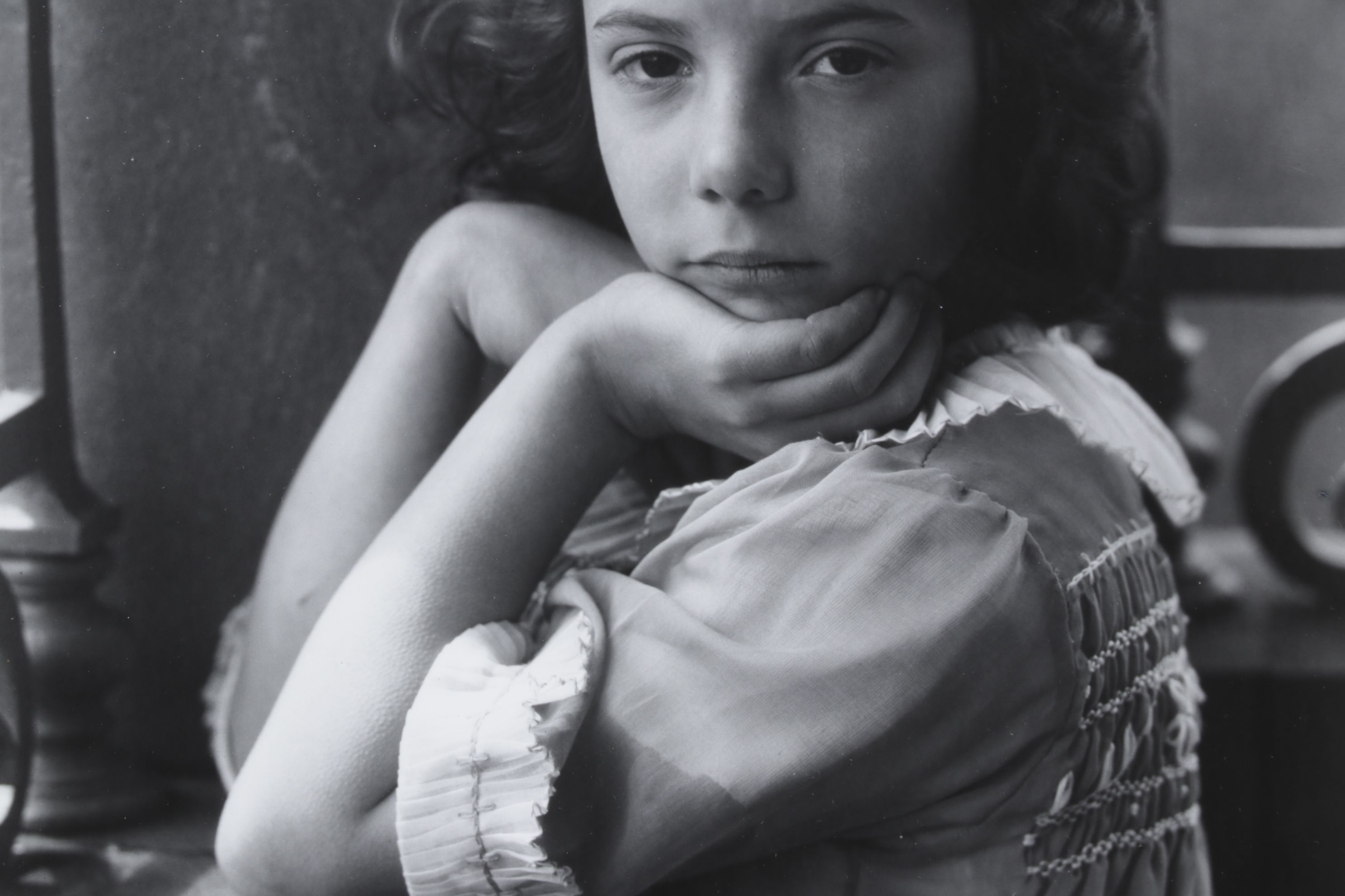 Edward Steichen "Elizabeth Meyer" Silver Gelatin Printed by George Tice, 1986