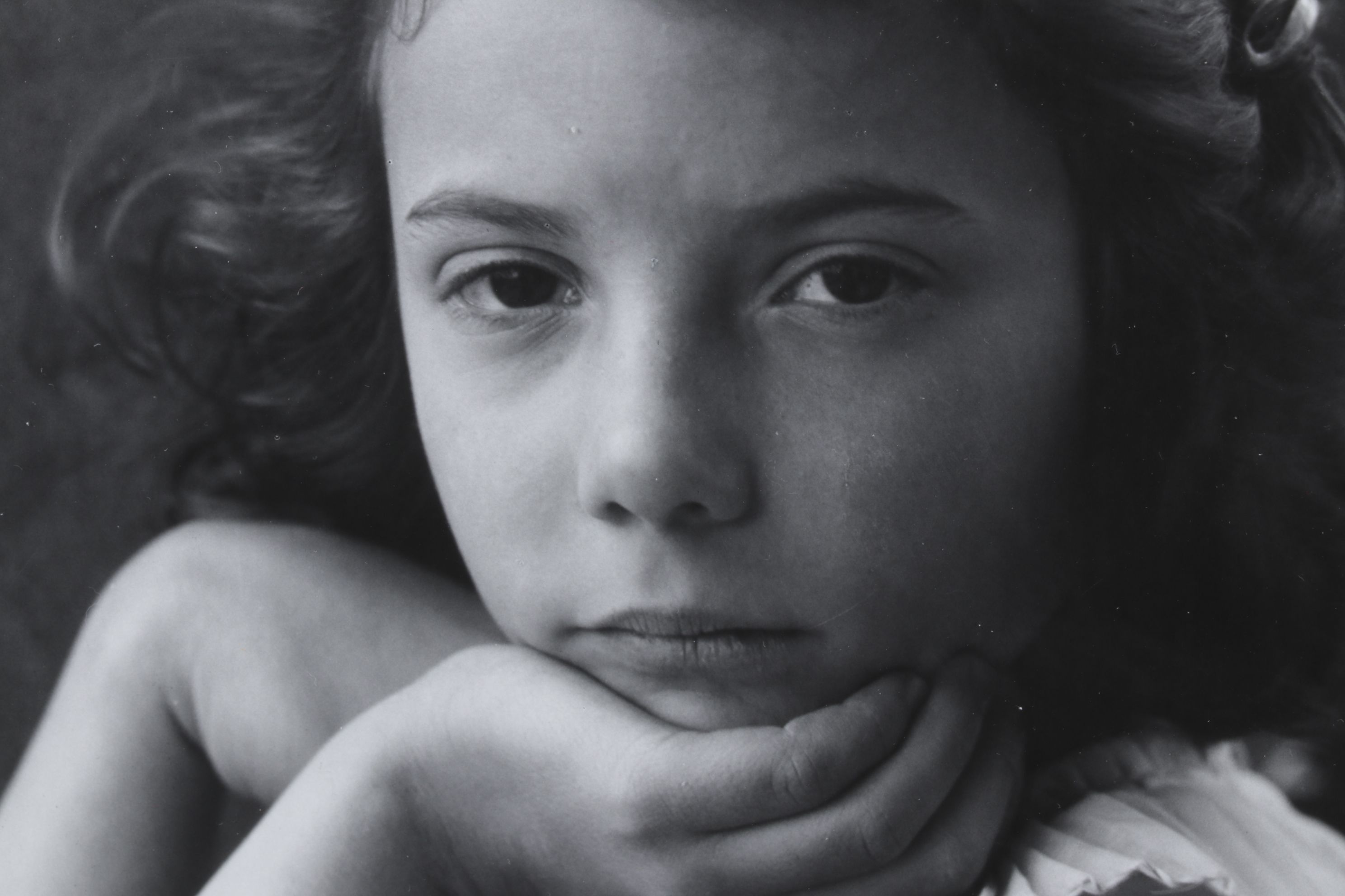 Edward Steichen "Elizabeth Meyer" Silver Gelatin Printed by George Tice, 1986