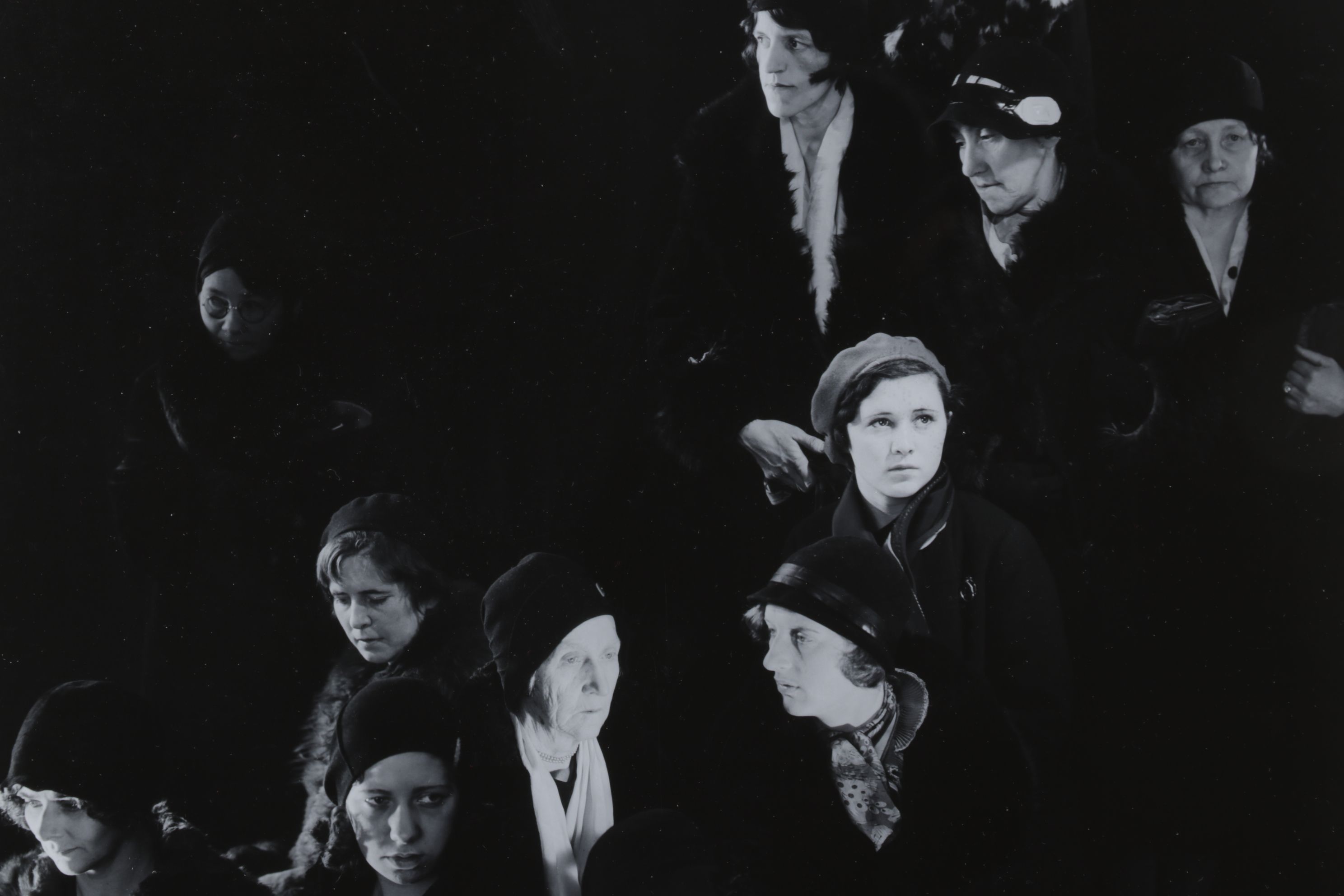 Edward Steichen "Homeless Women..." Silver Gelatin Printed by George Tice, 1982