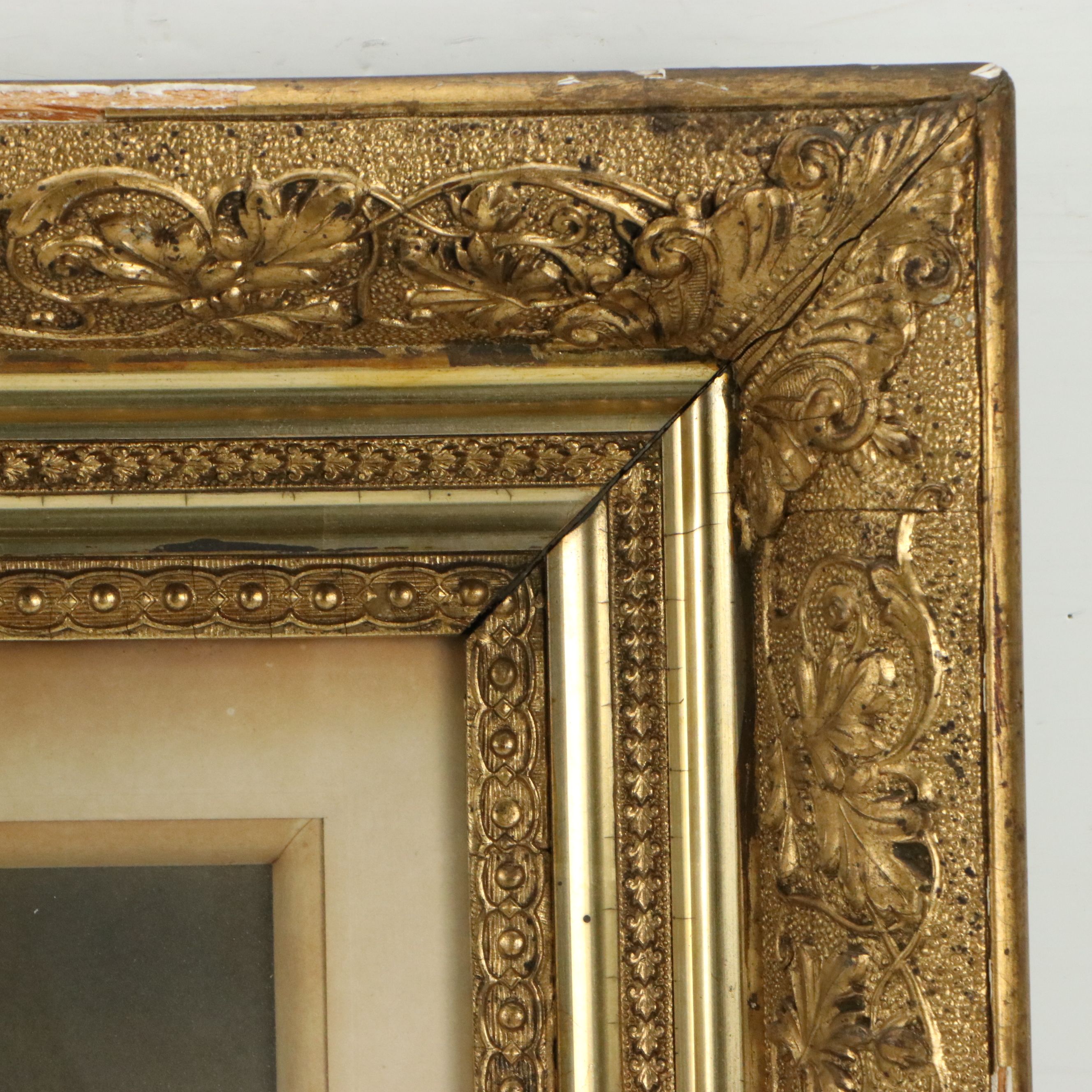 Naive Charcoal Drawing of Nautical Scene, Circa 1900