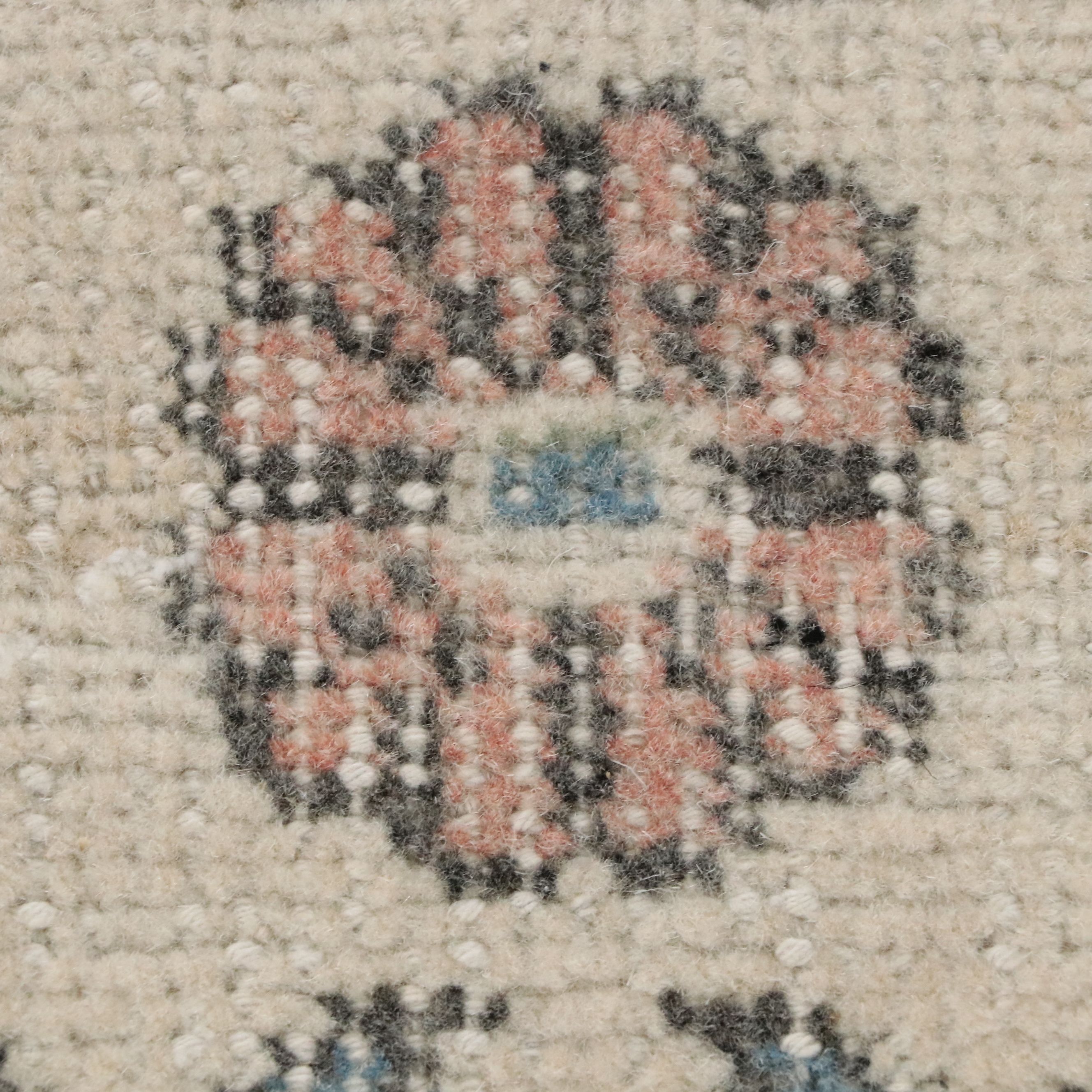 4' x 7' Hand-Knotted Turkish Oushak Area Rug