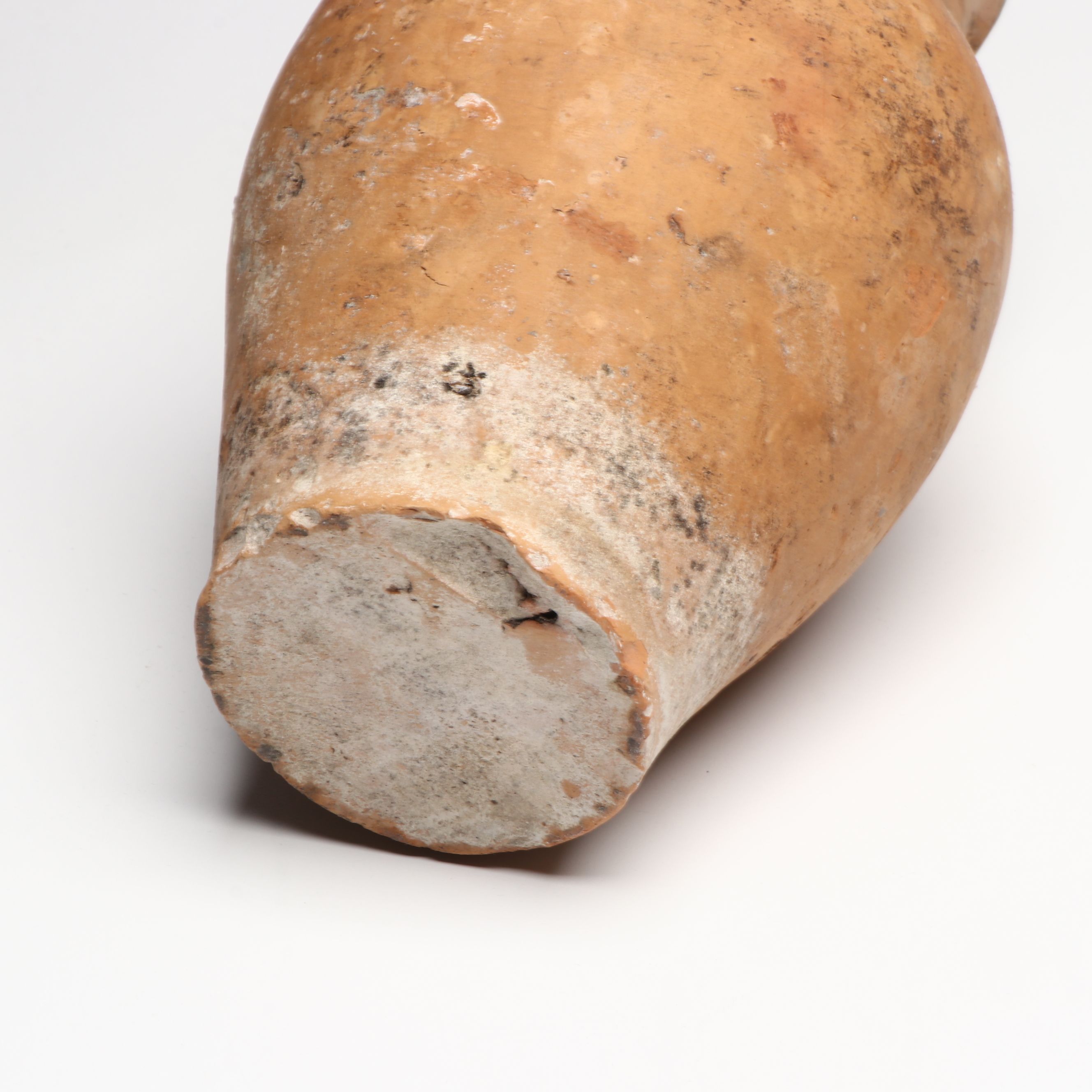 Mediterranean Style Green Glaze Terracotta Jugs and Handled Bowl