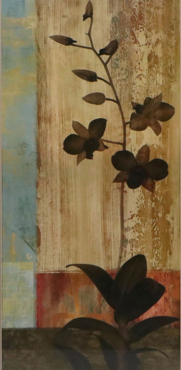 Floral Offset Lithograph After Chris Donovan "Numinous II," 21st Century