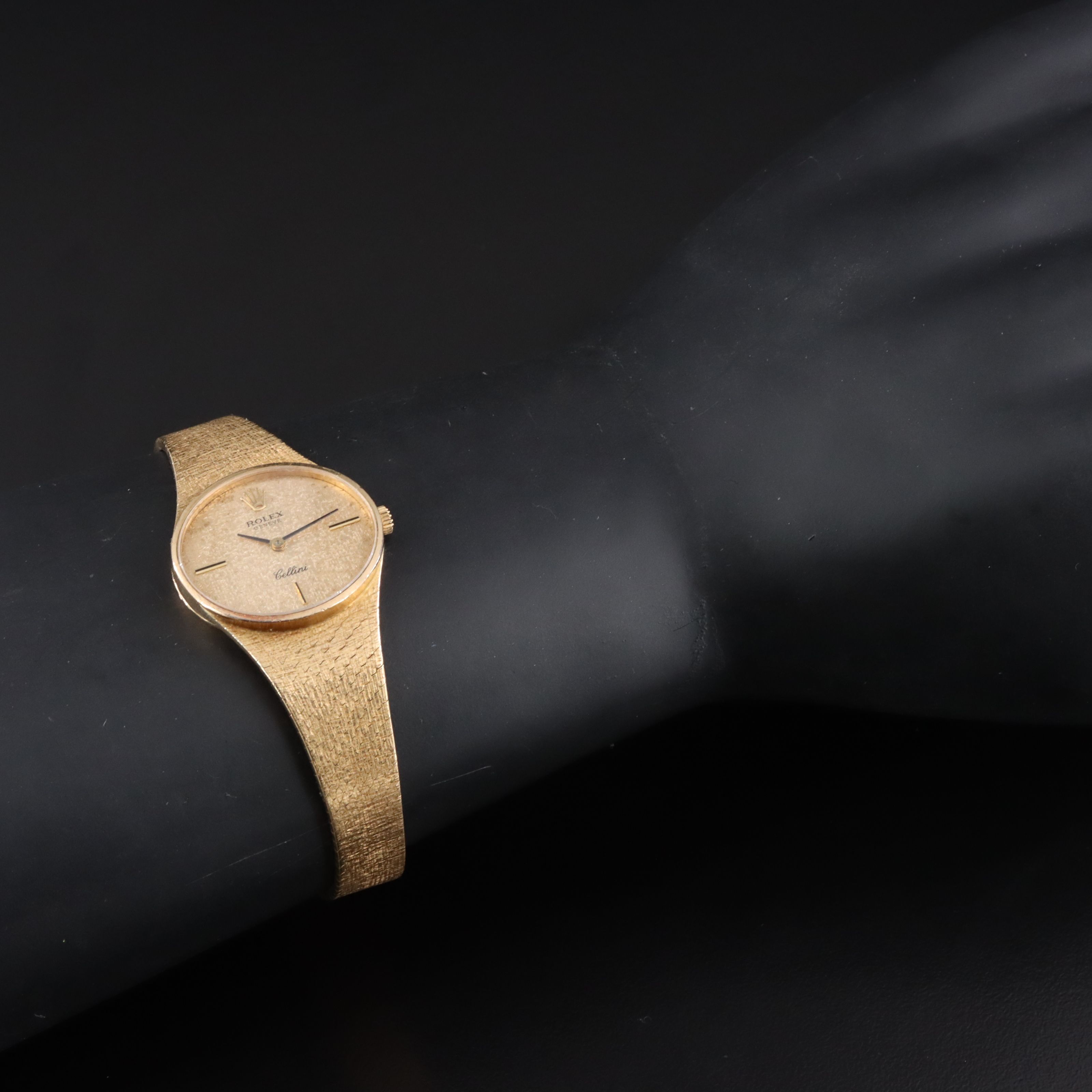 18K Rolex Cellini Manual Wind Vintage Watch