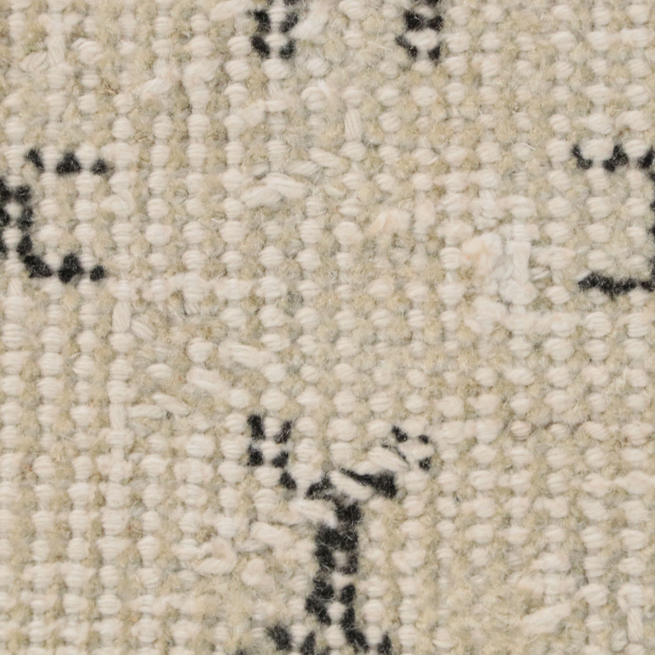 3'11 x 6'9 Hand-Knotted Turkish Oushak Area Rug