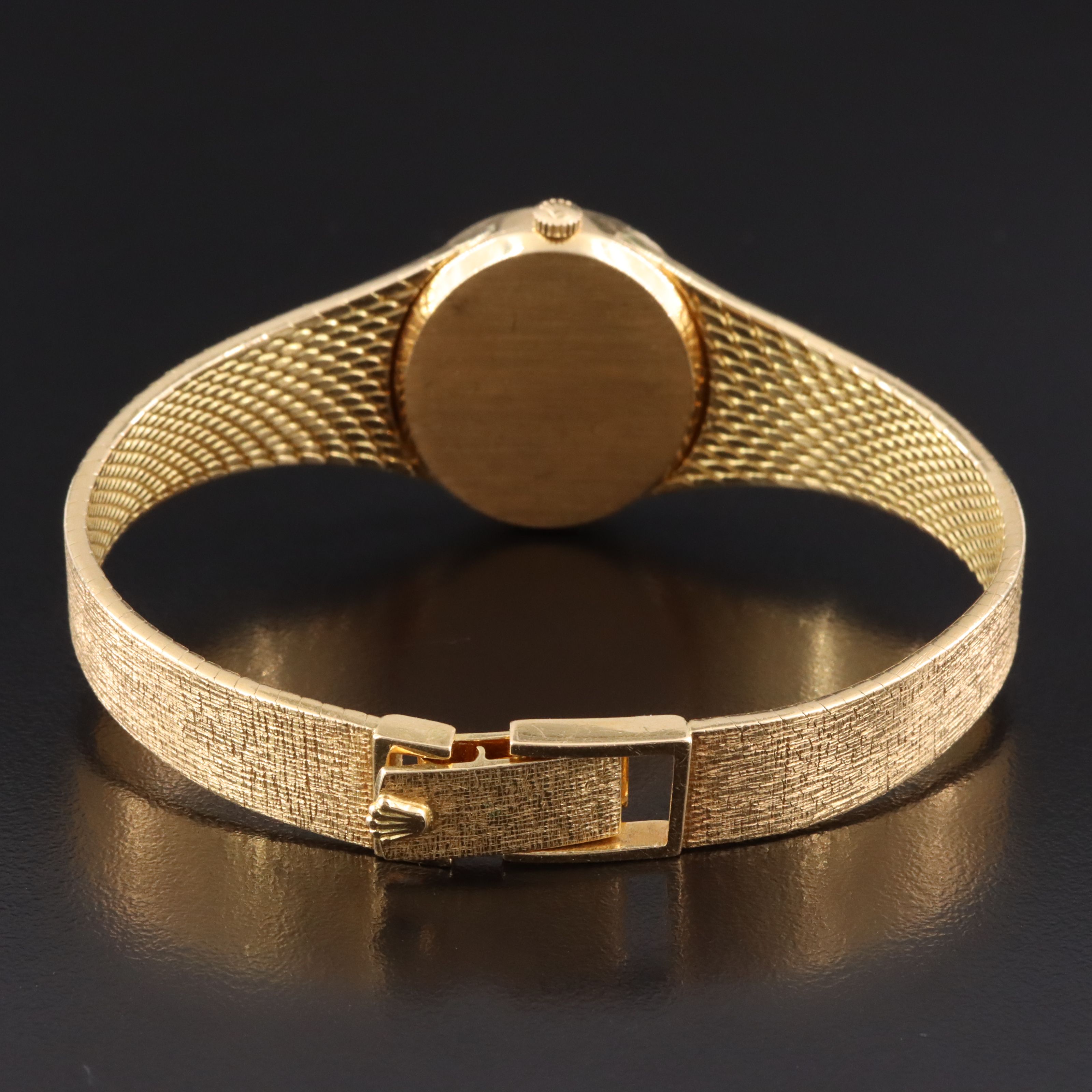 18K Rolex Cellini Manual Wind Vintage Watch