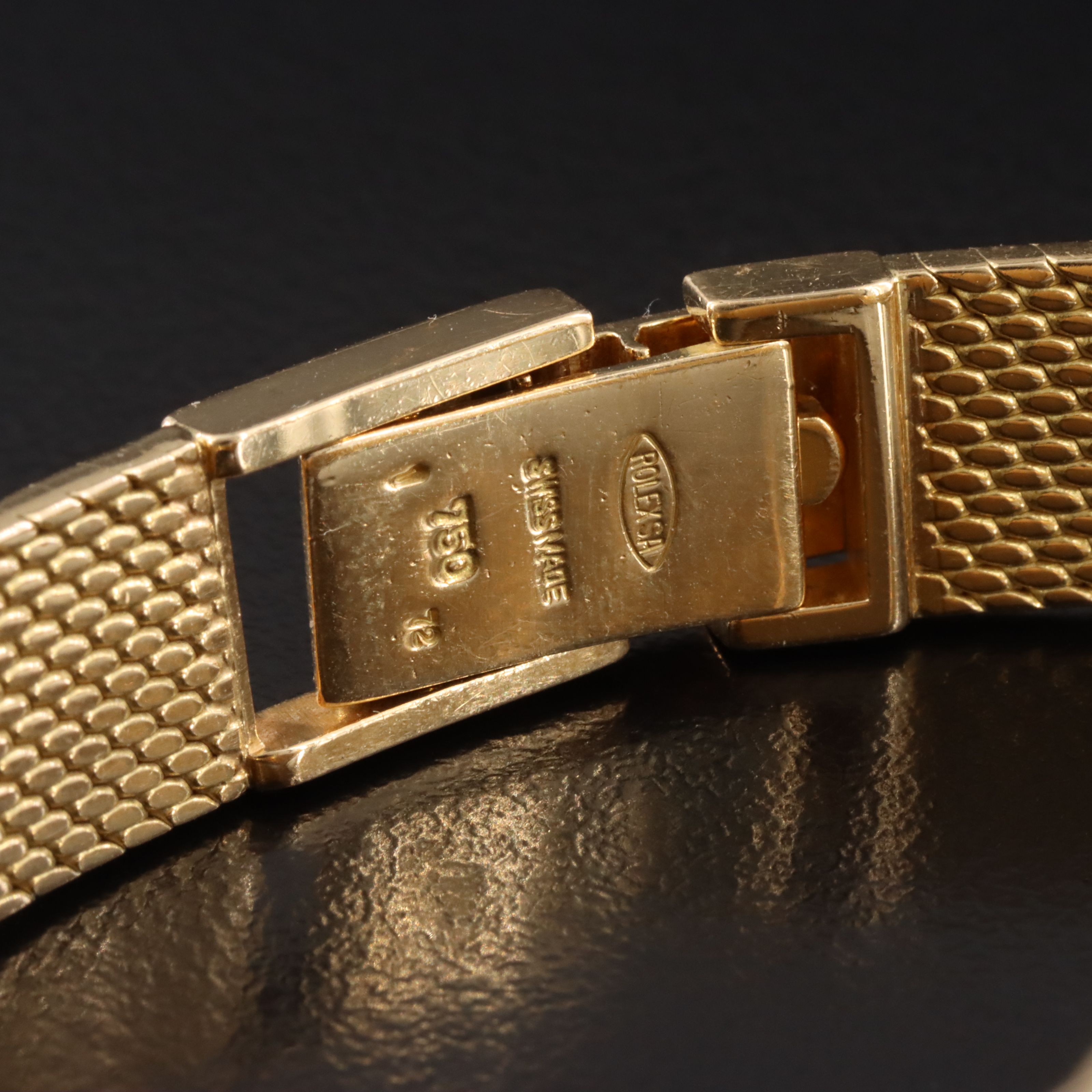 18K Rolex Cellini Manual Wind Vintage Watch