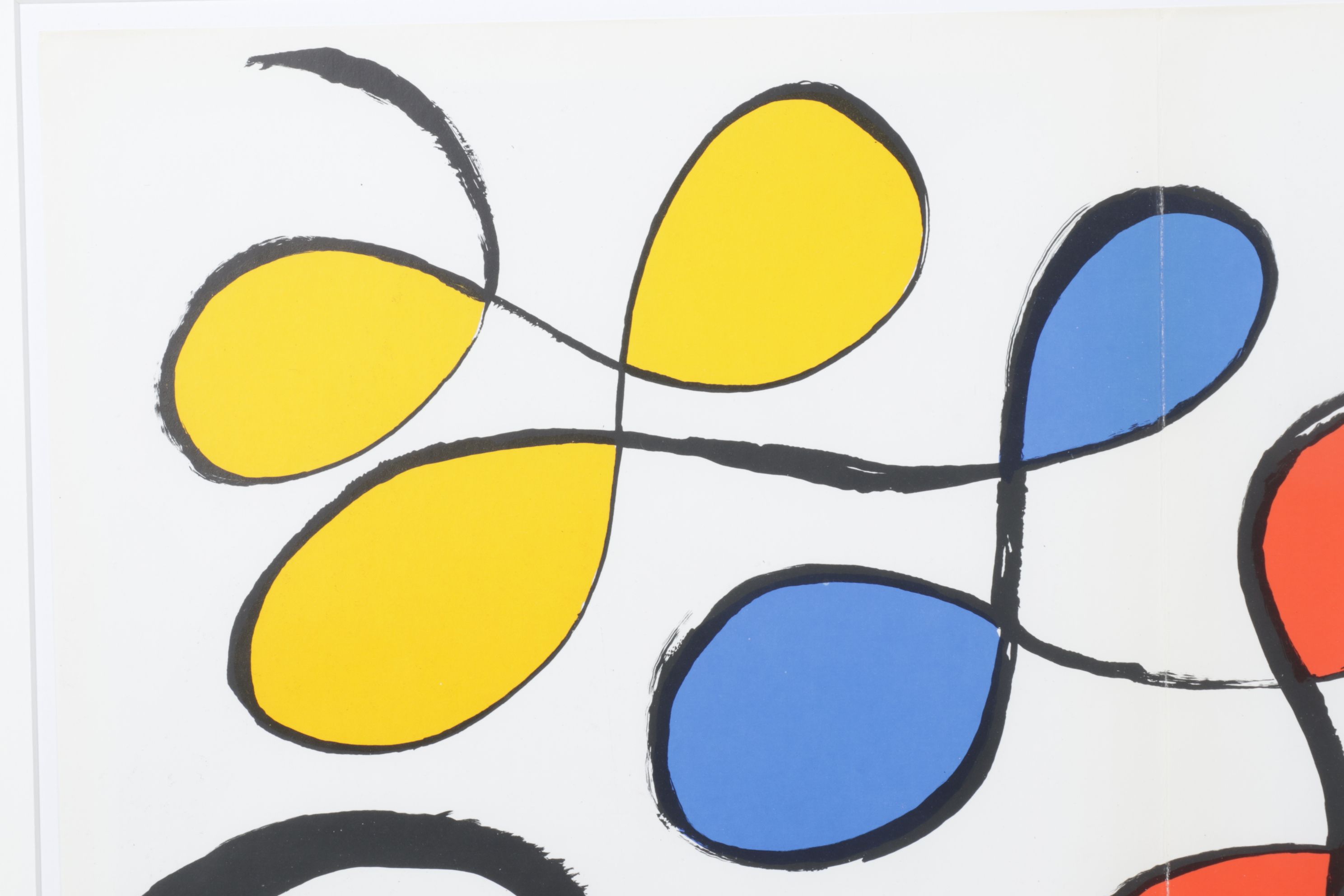 Alexander Calder Double-Page Color Lithograph for "Derrière le Miroir," 1971