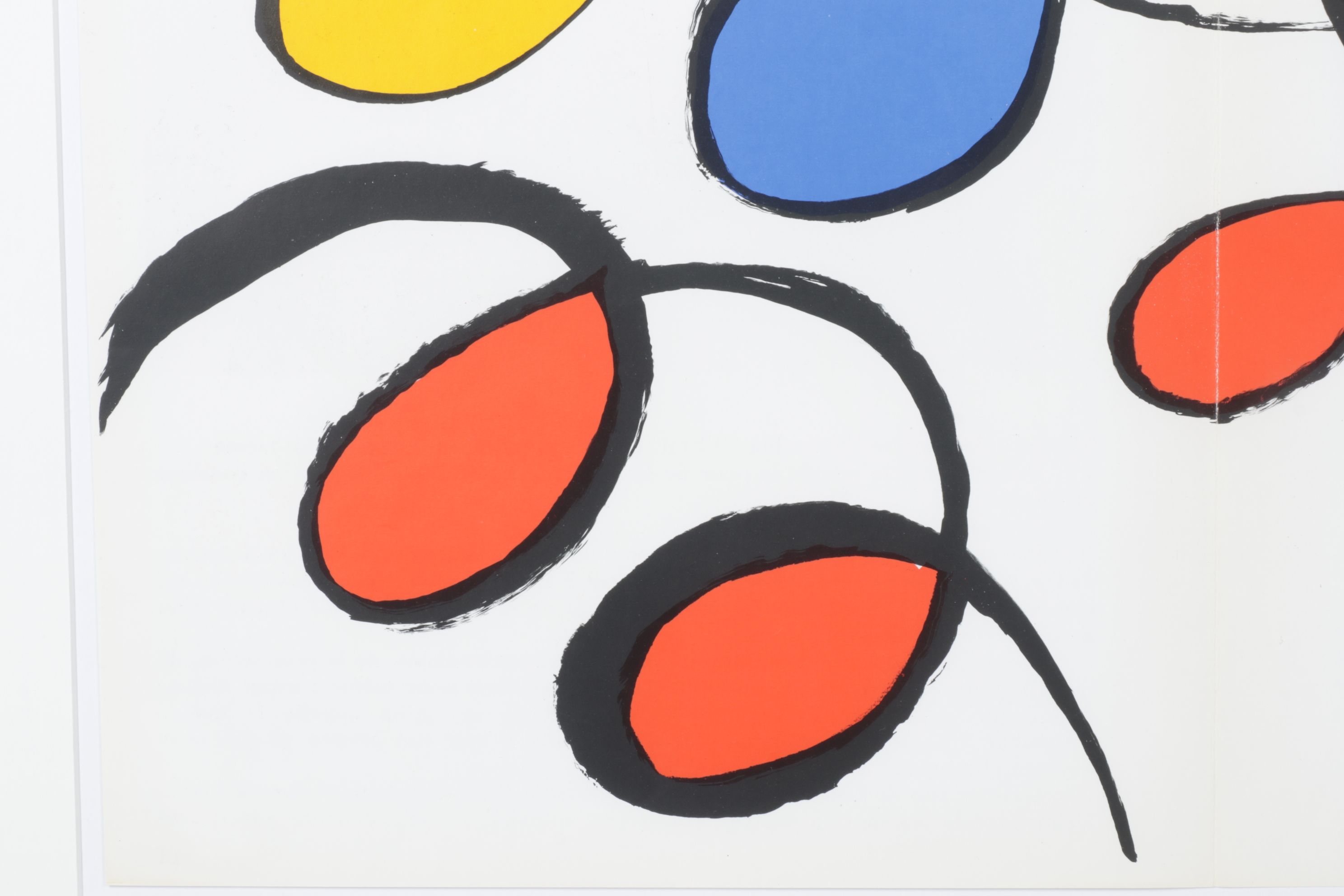 Alexander Calder Double-Page Color Lithograph for "Derrière le Miroir," 1971