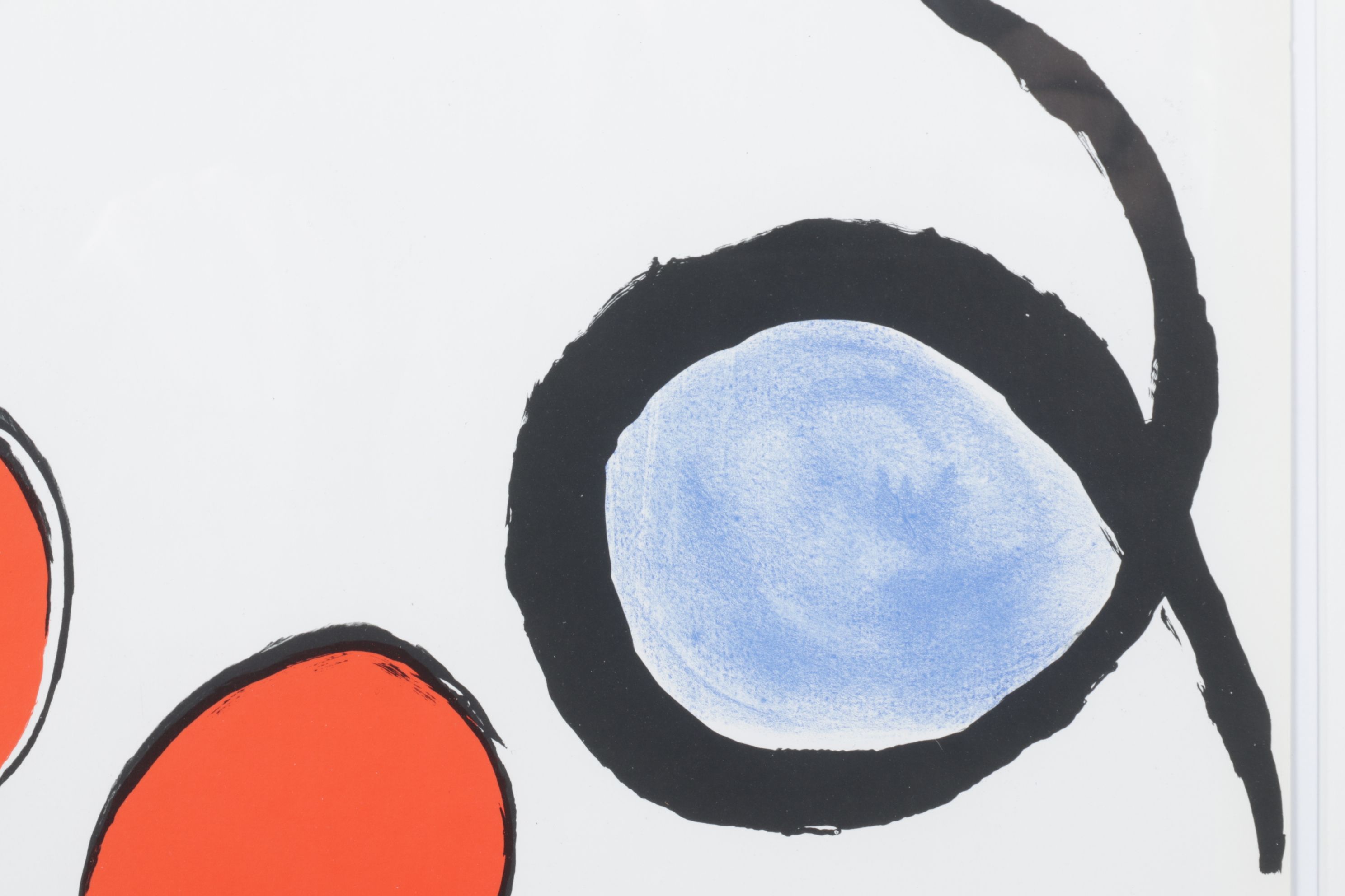 Alexander Calder Double-Page Color Lithograph for "Derrière le Miroir," 1971