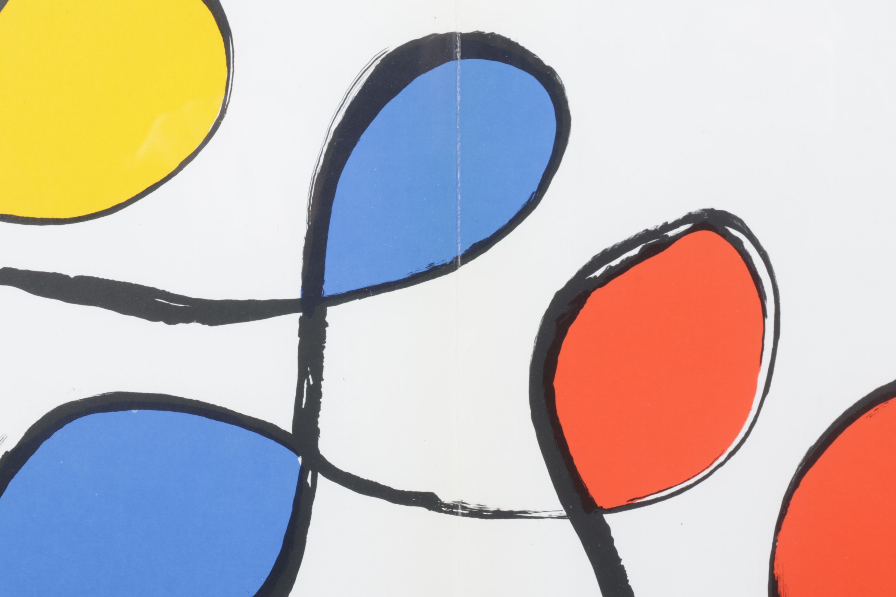 Alexander Calder Double-Page Color Lithograph for "Derrière le Miroir," 1971