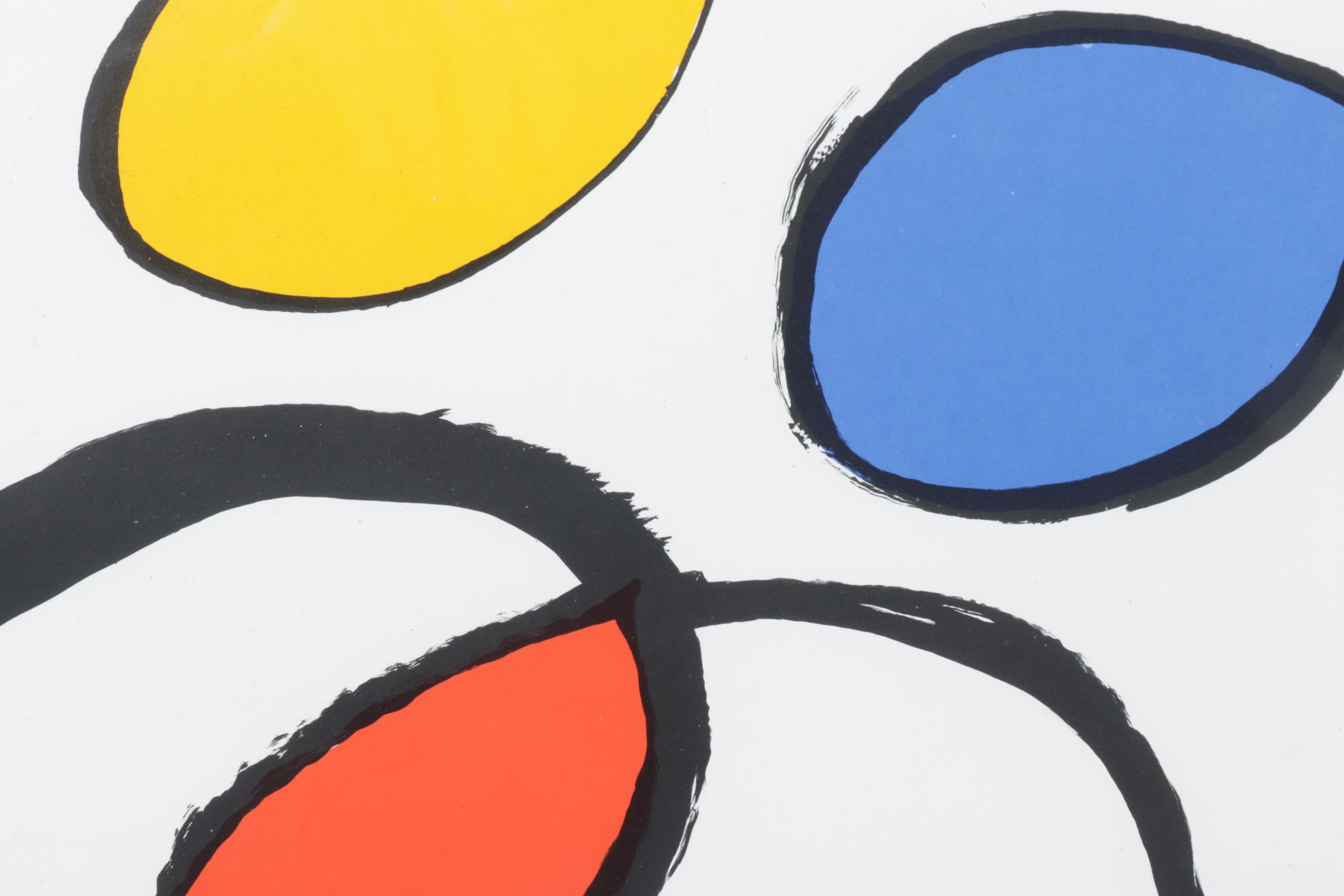 Alexander Calder Double-Page Color Lithograph for "Derrière le Miroir," 1971