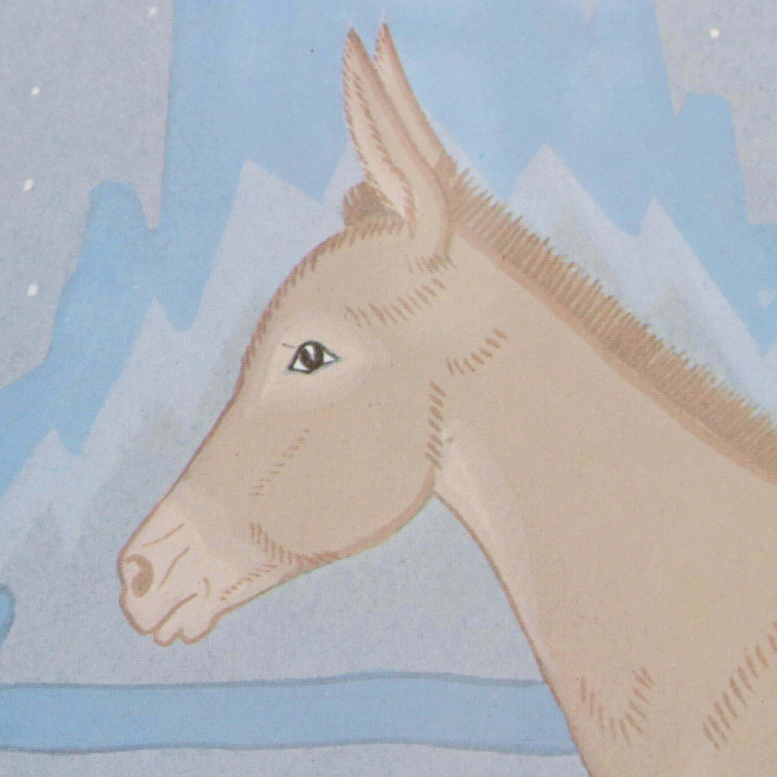 Harrison Begay Offset Lithograph "Nativity"