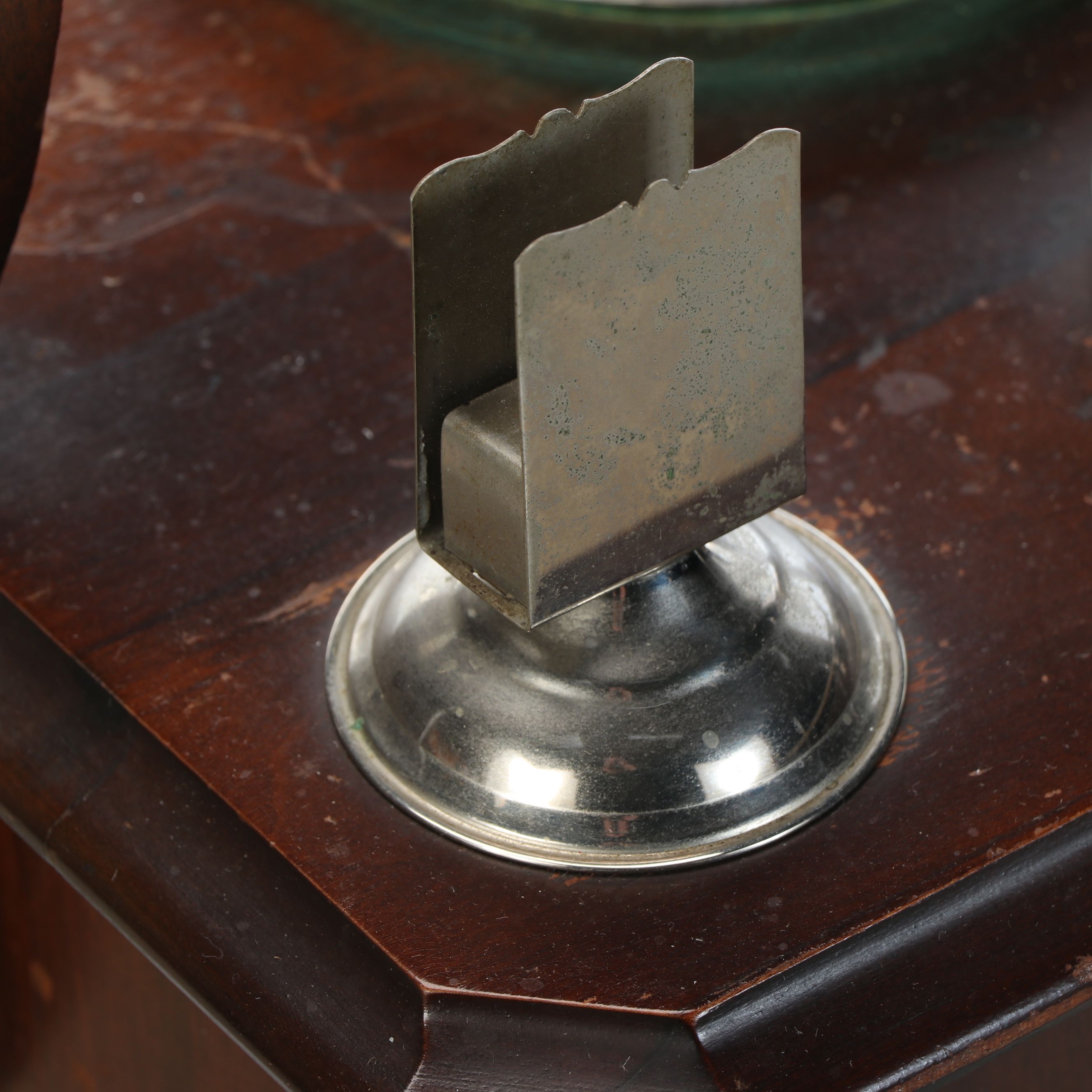 Art Nouveau Engraved Smoking Cabinet, Early 20th Century