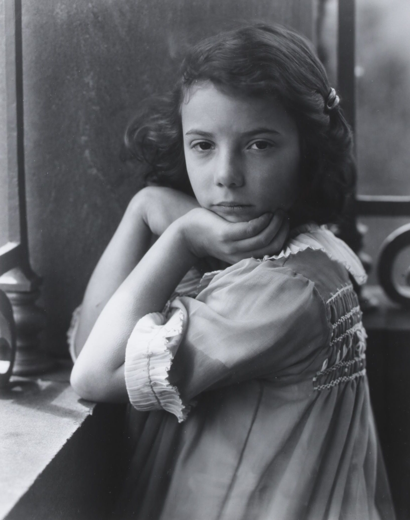Edward Steichen "Elizabeth Meyer" Silver Gelatin Printed by George Tice, 1986