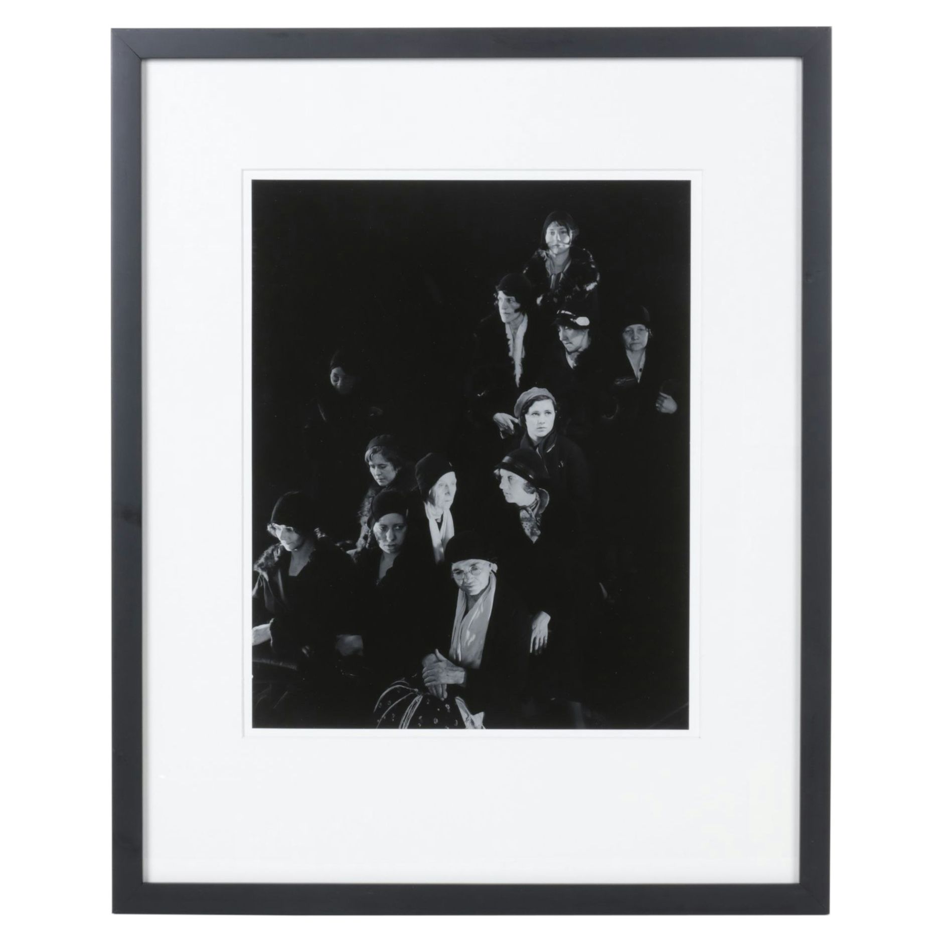Edward Steichen "Homeless Women..." Silver Gelatin Printed by George Tice, 1982