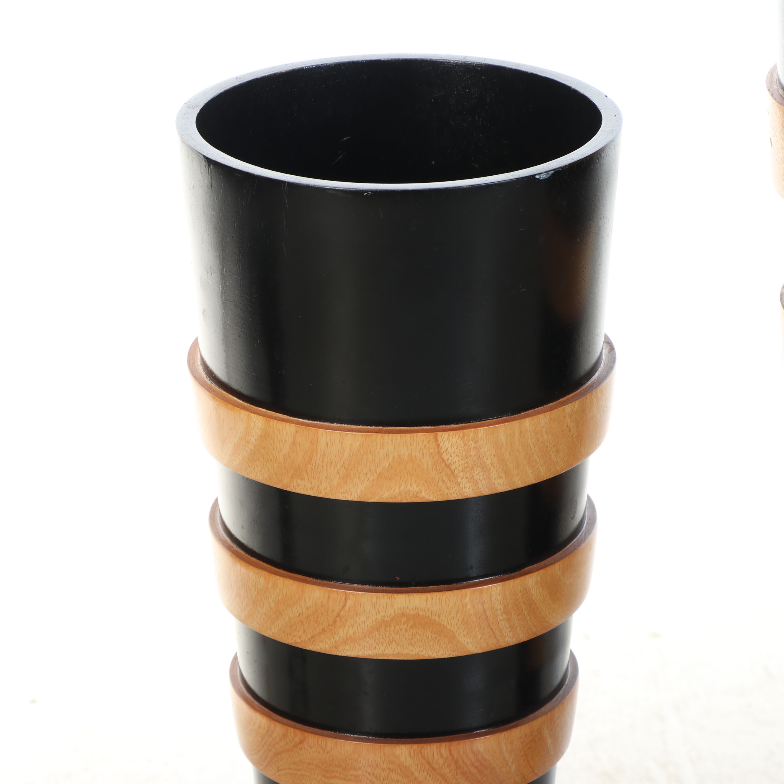Contemporary Wooden Vases