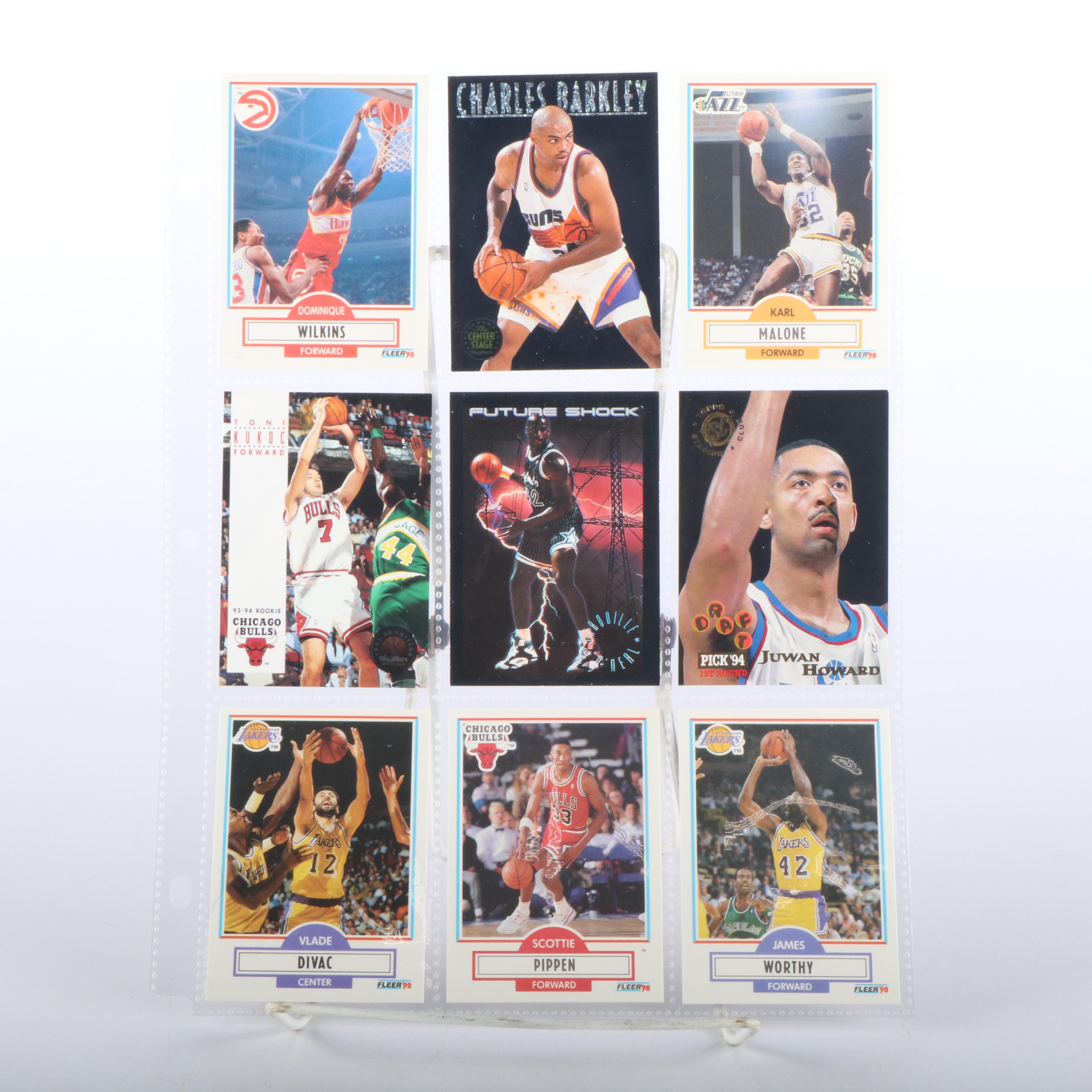 Stadium Club with Other Basketball Cards Featuring Charles Barkley and More