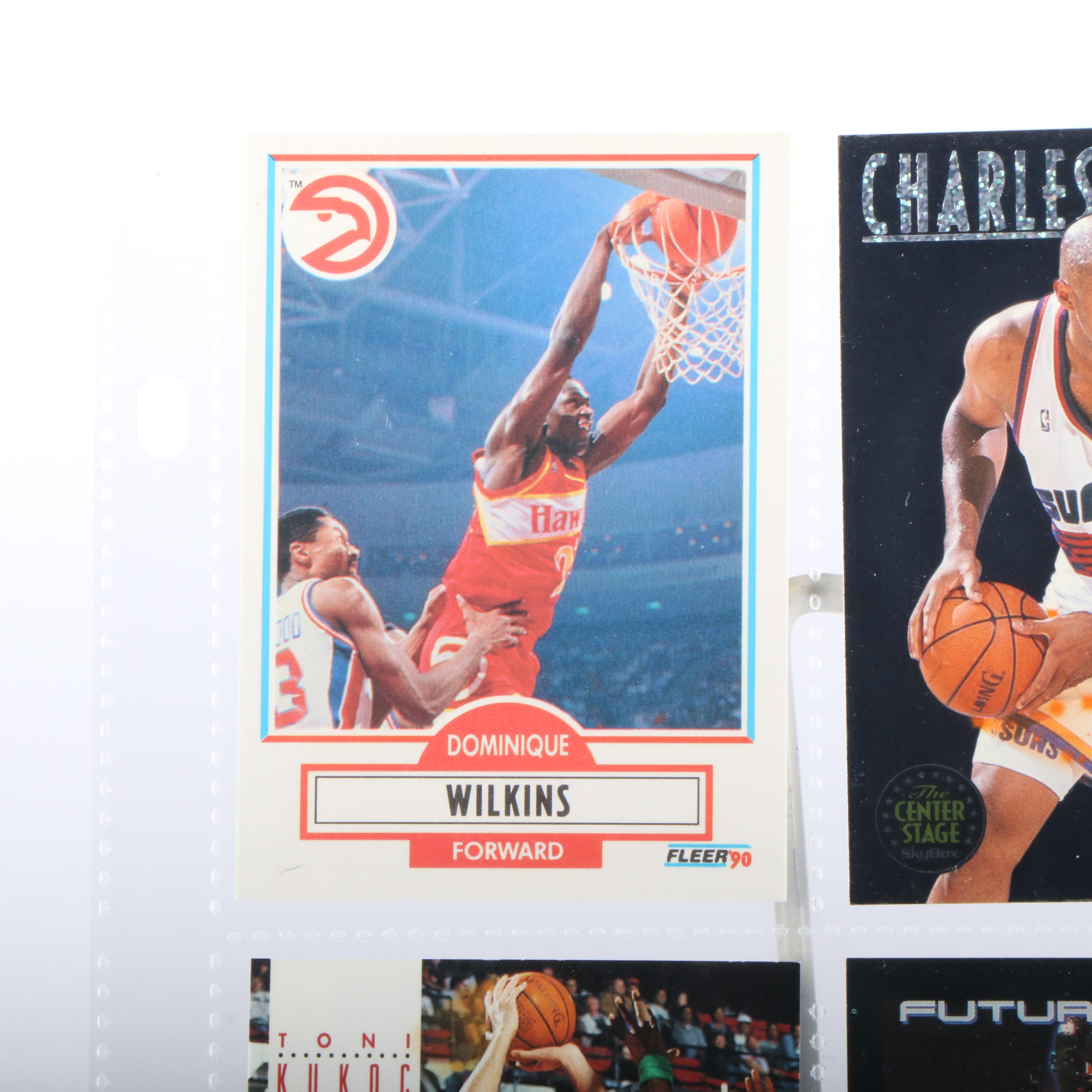 Stadium Club with Other Basketball Cards Featuring Charles Barkley and More