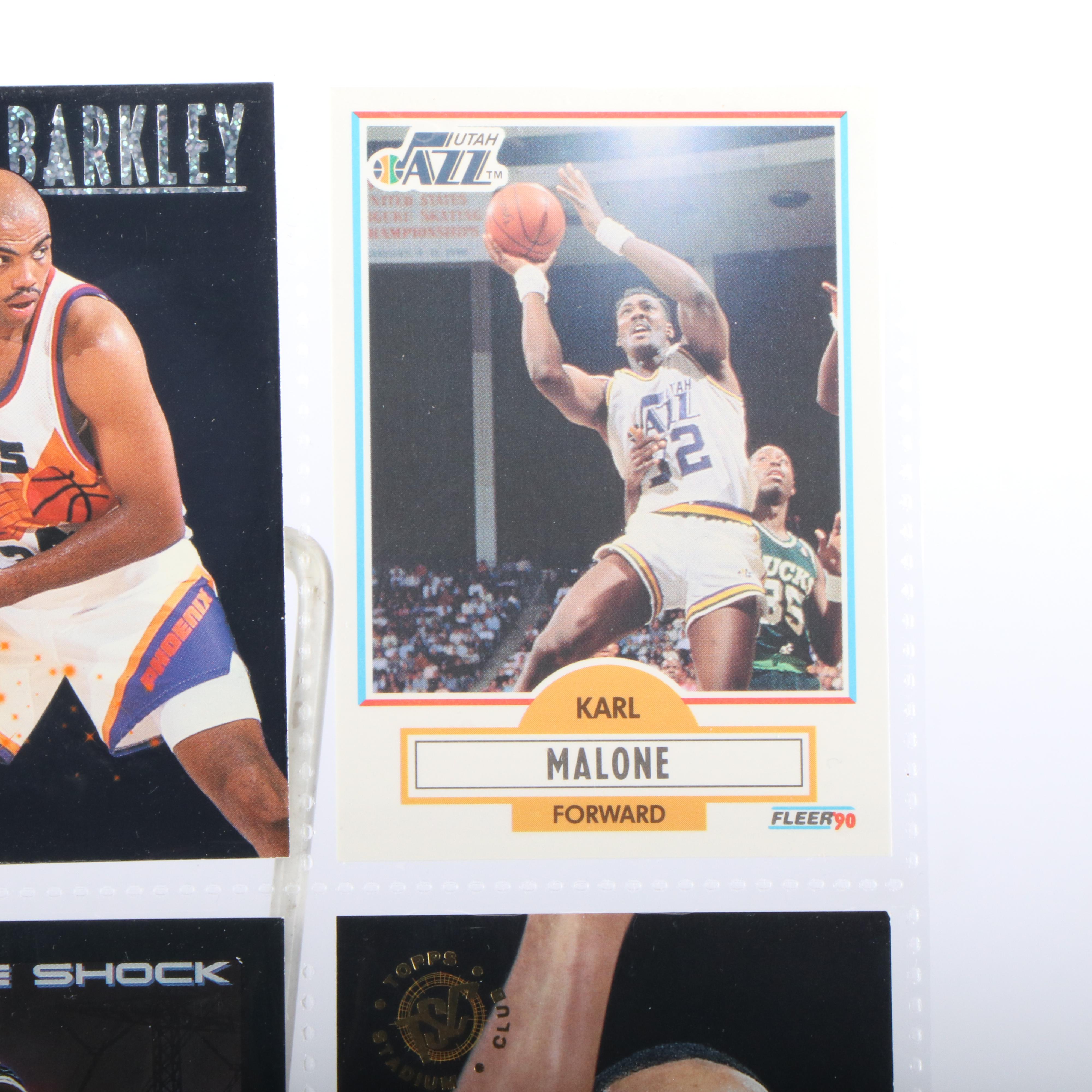 Stadium Club with Other Basketball Cards Featuring Charles Barkley and More