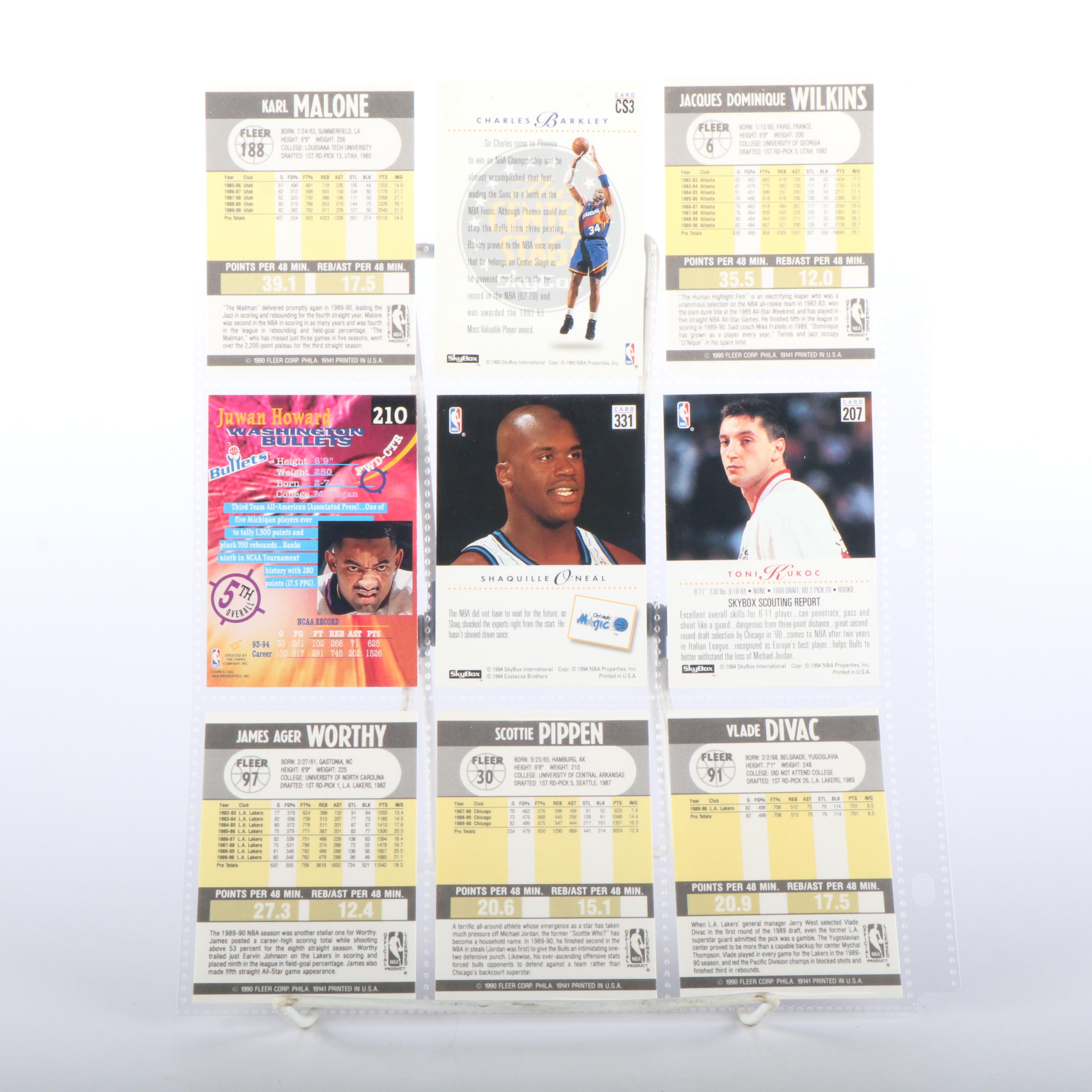 Stadium Club with Other Basketball Cards Featuring Charles Barkley and More