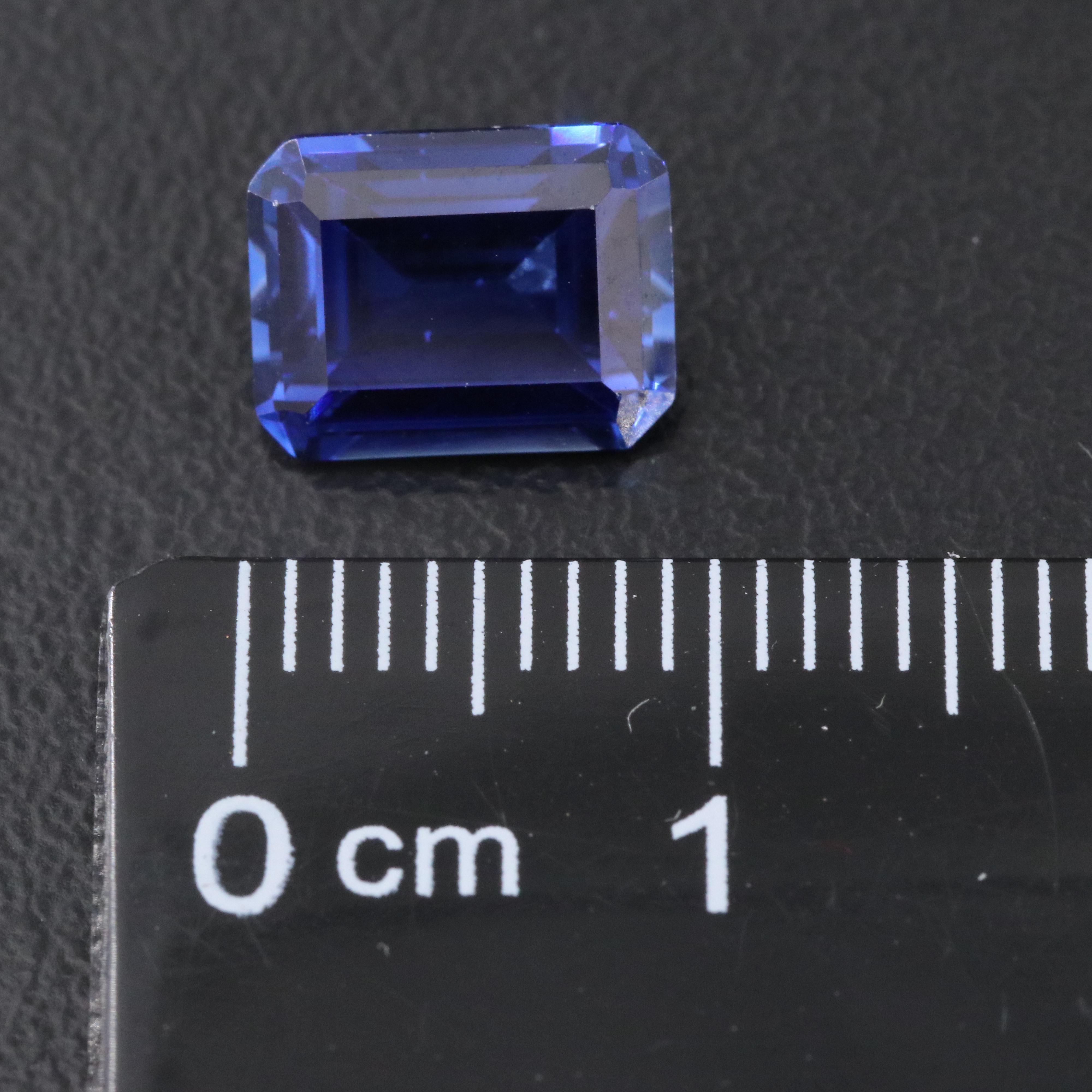 Loose 6.18 CTW Lab Grown Sapphire Pair