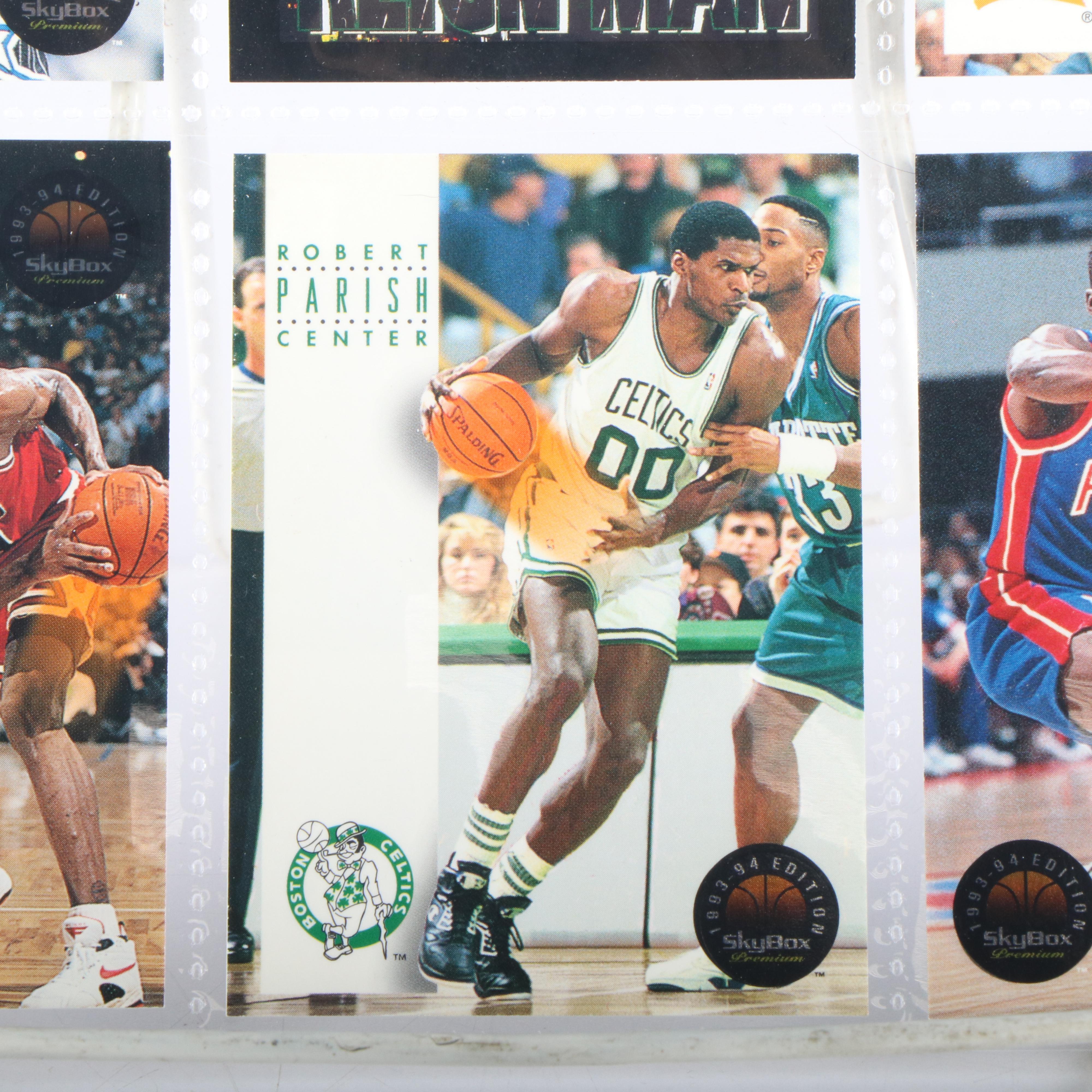 1993-94 Skybox Basketball Cards Featuring Allan Houston Rookie and More
