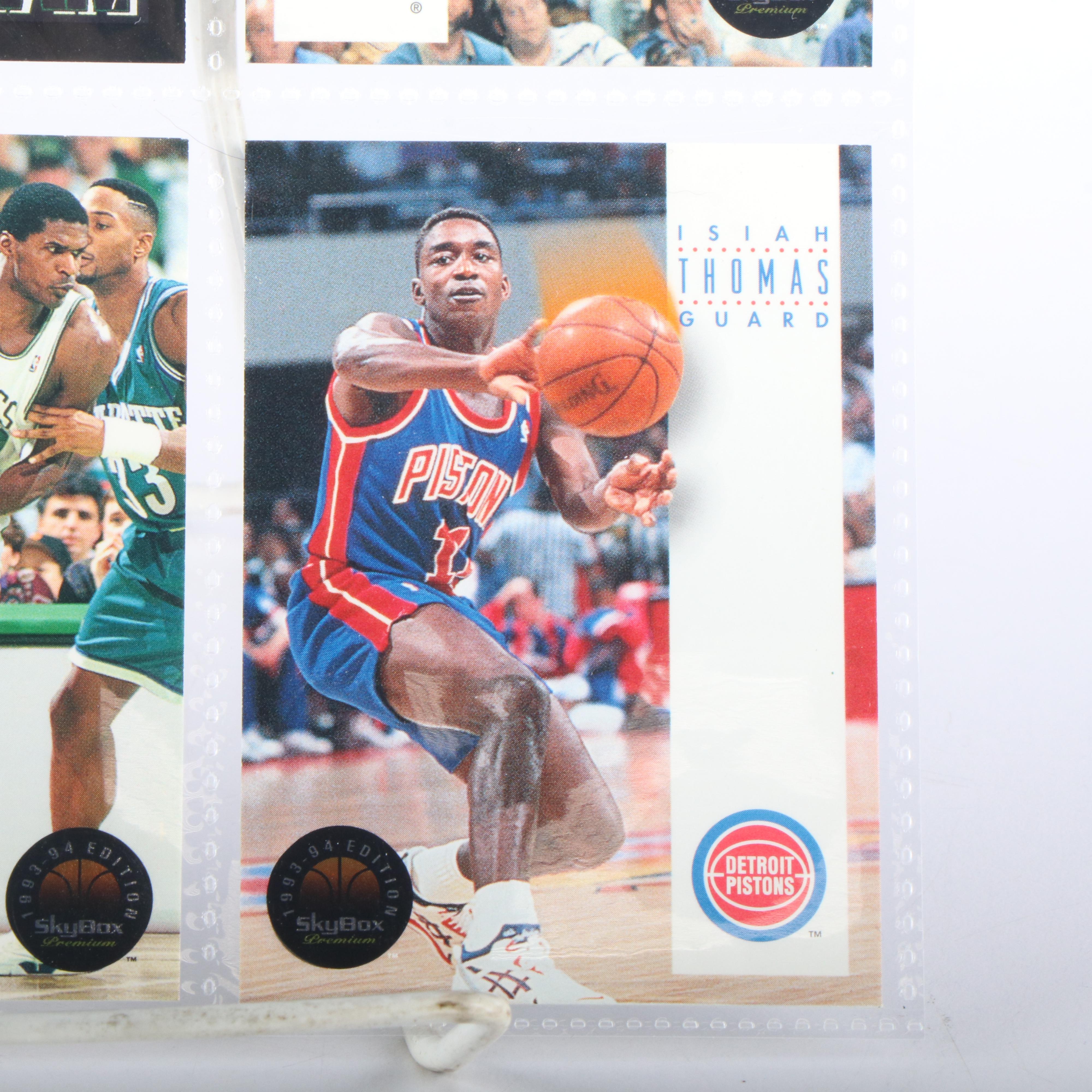 1993-94 Skybox Basketball Cards Featuring Allan Houston Rookie and More