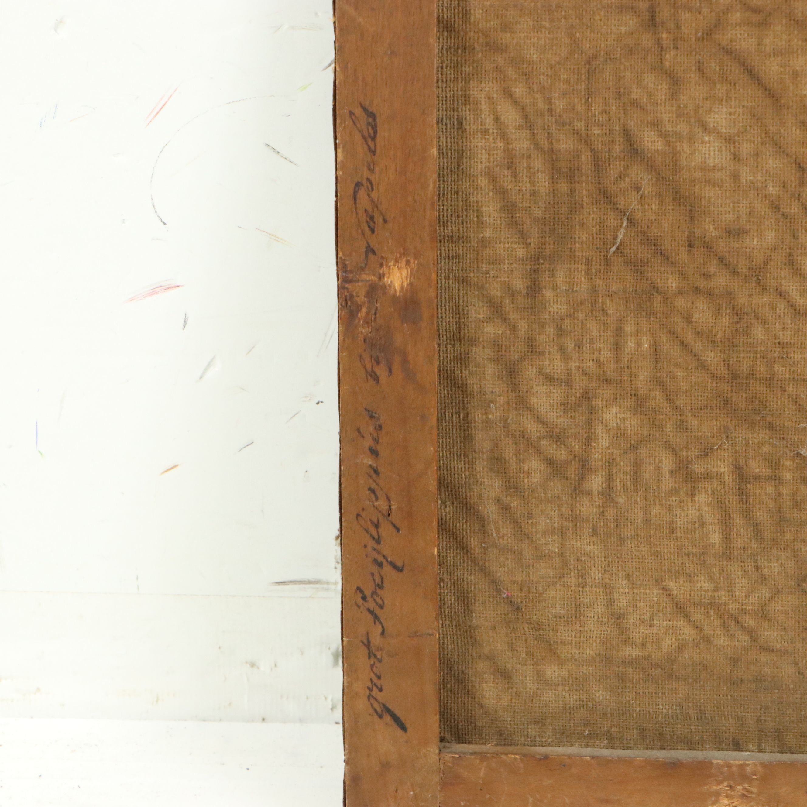 Oil Painting After Vincenzo Abbati "Nella Grotta Vecchia di Posillipo," 19th C.