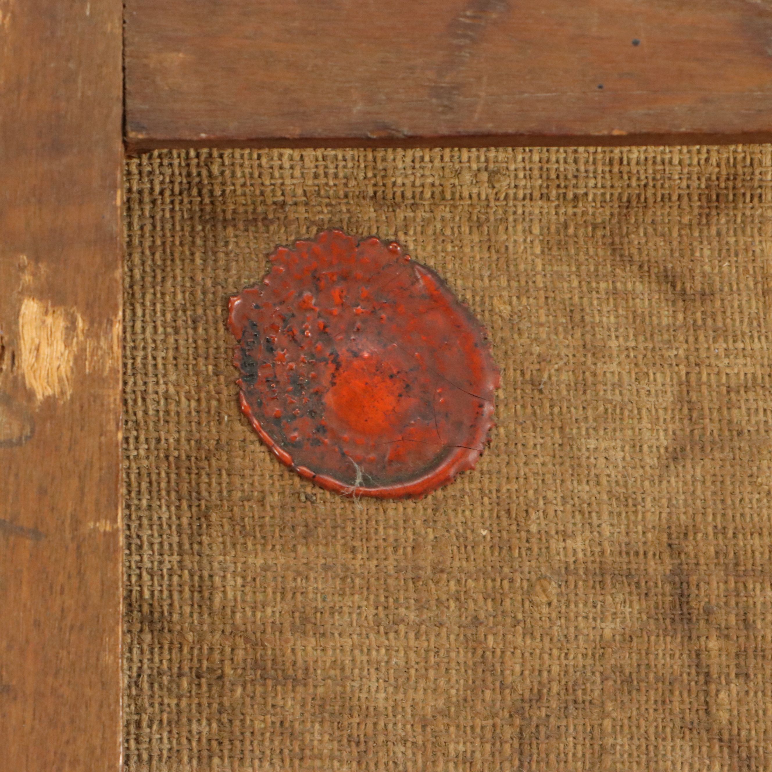 Oil Painting After Vincenzo Abbati "Nella Grotta Vecchia di Posillipo," 19th C.