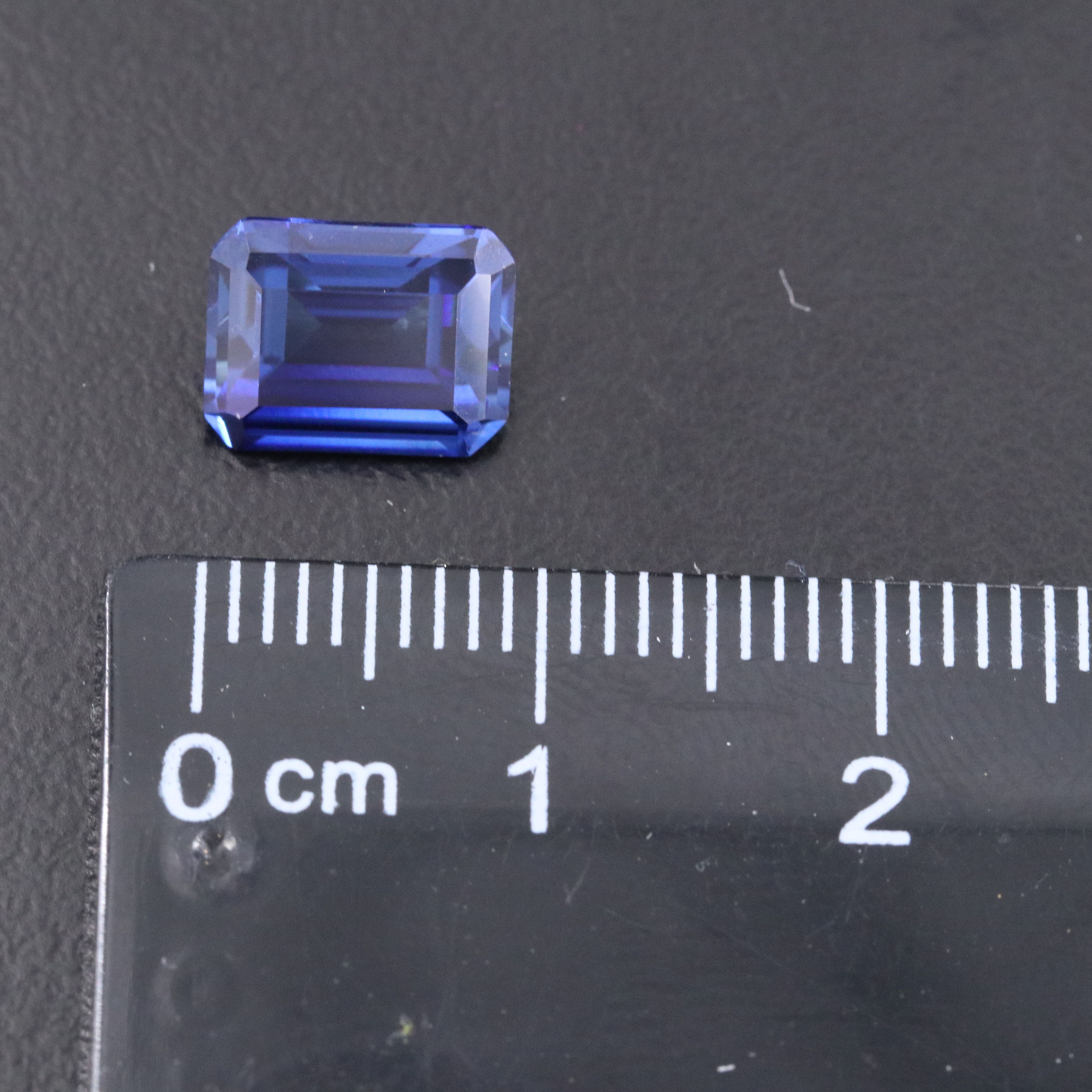 Loose 5.76 CTW Lab Grown Sapphire Lot