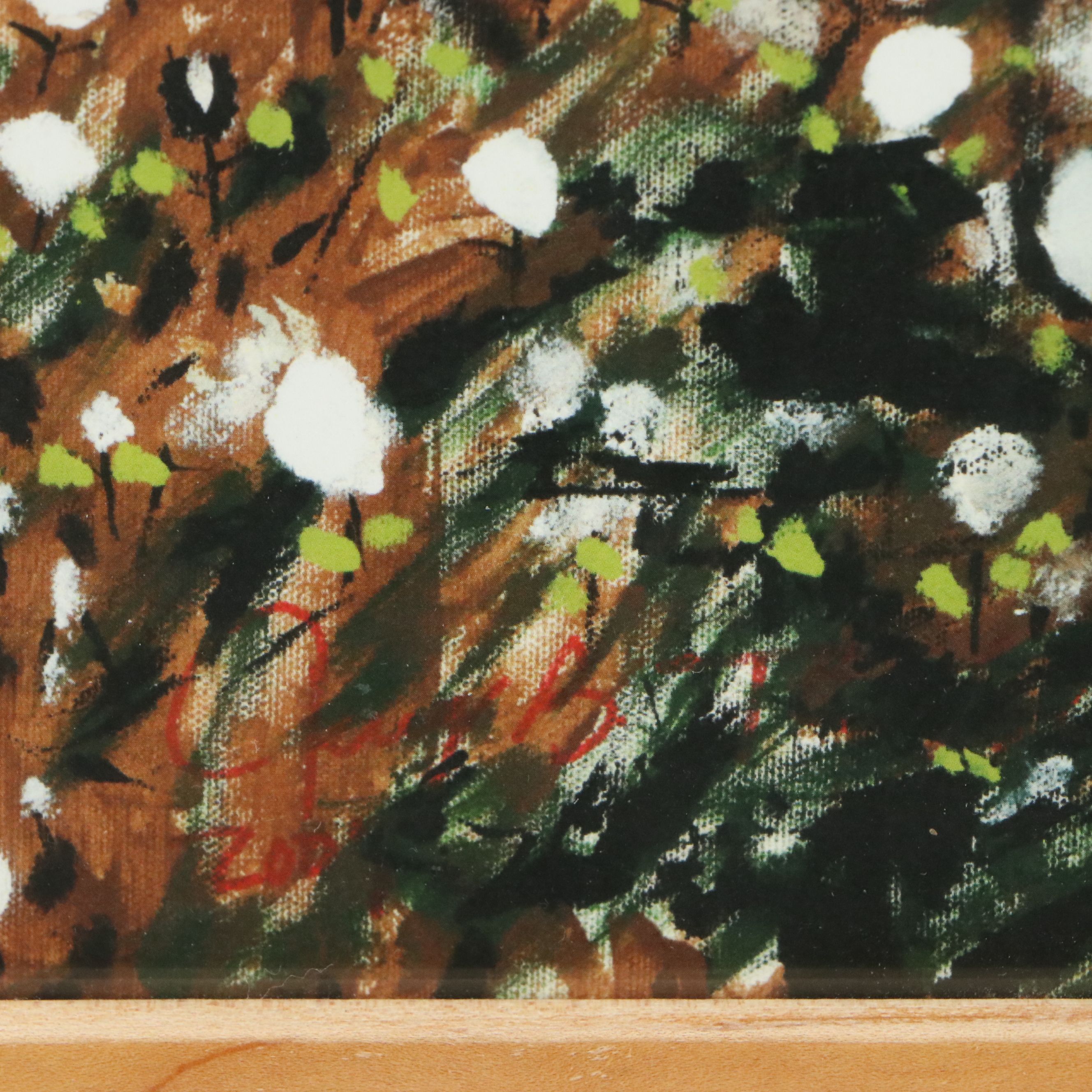 Offset Lithograph After Jery B. Taylor of Brick House, 21st Century