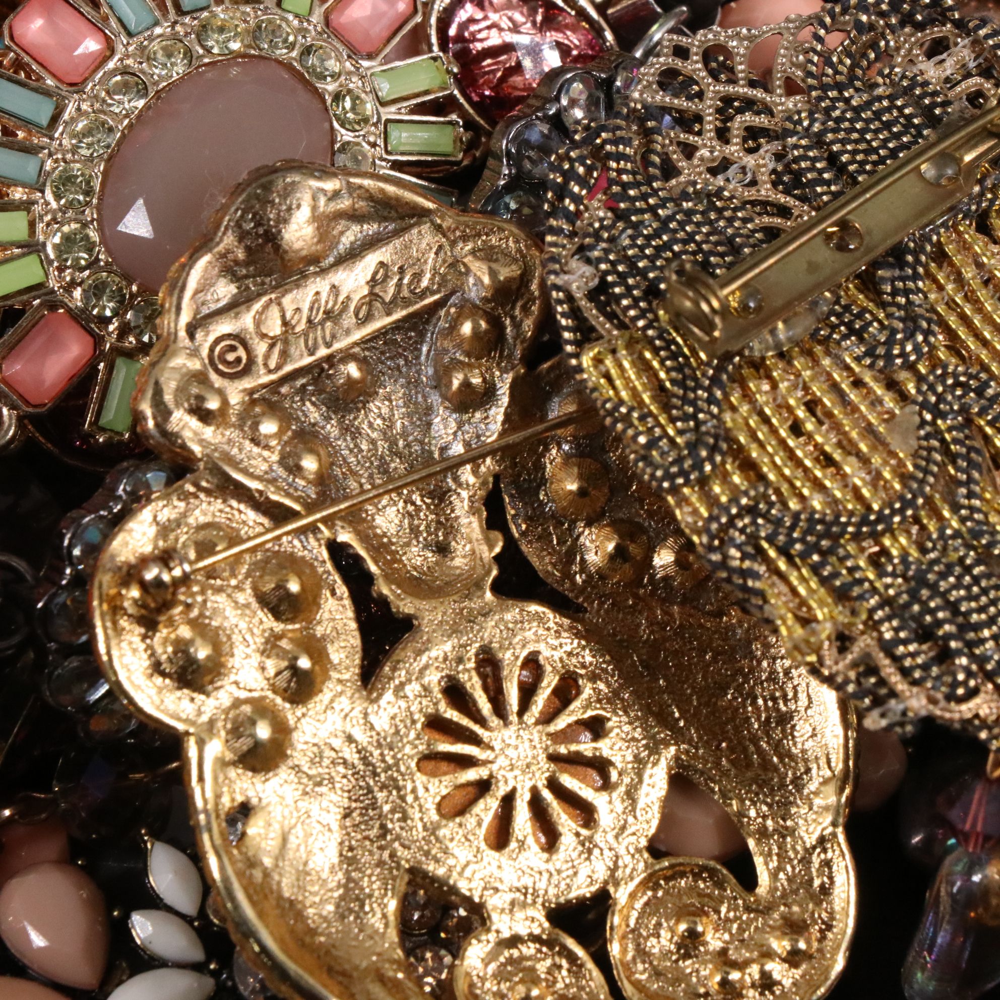 Vintage and Contemporary Jewelry Collection Featuring Rhinestones and Crystal