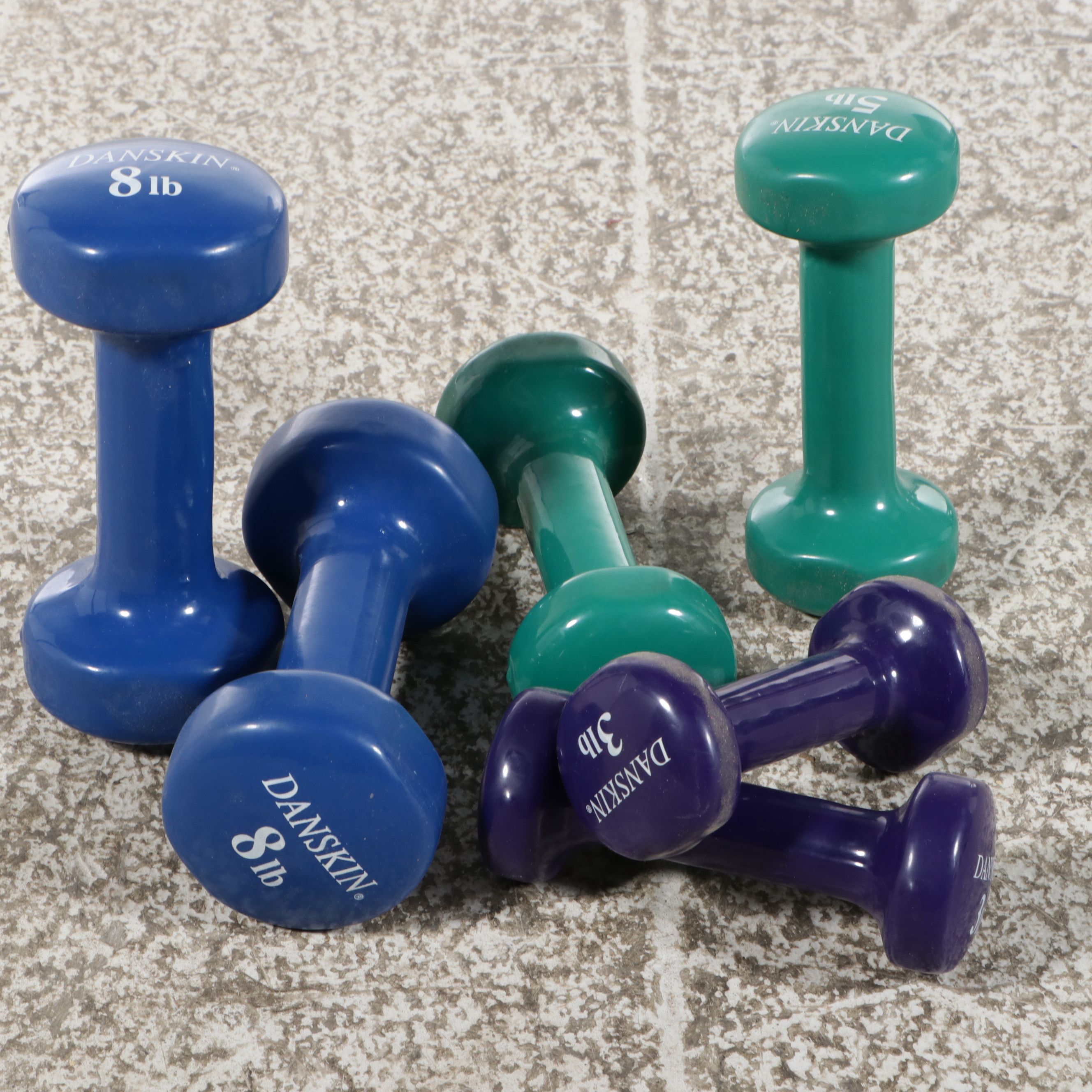 Concept2 PM4 Rowing Machine with Danskin Adjustable Bench and Dumbbells