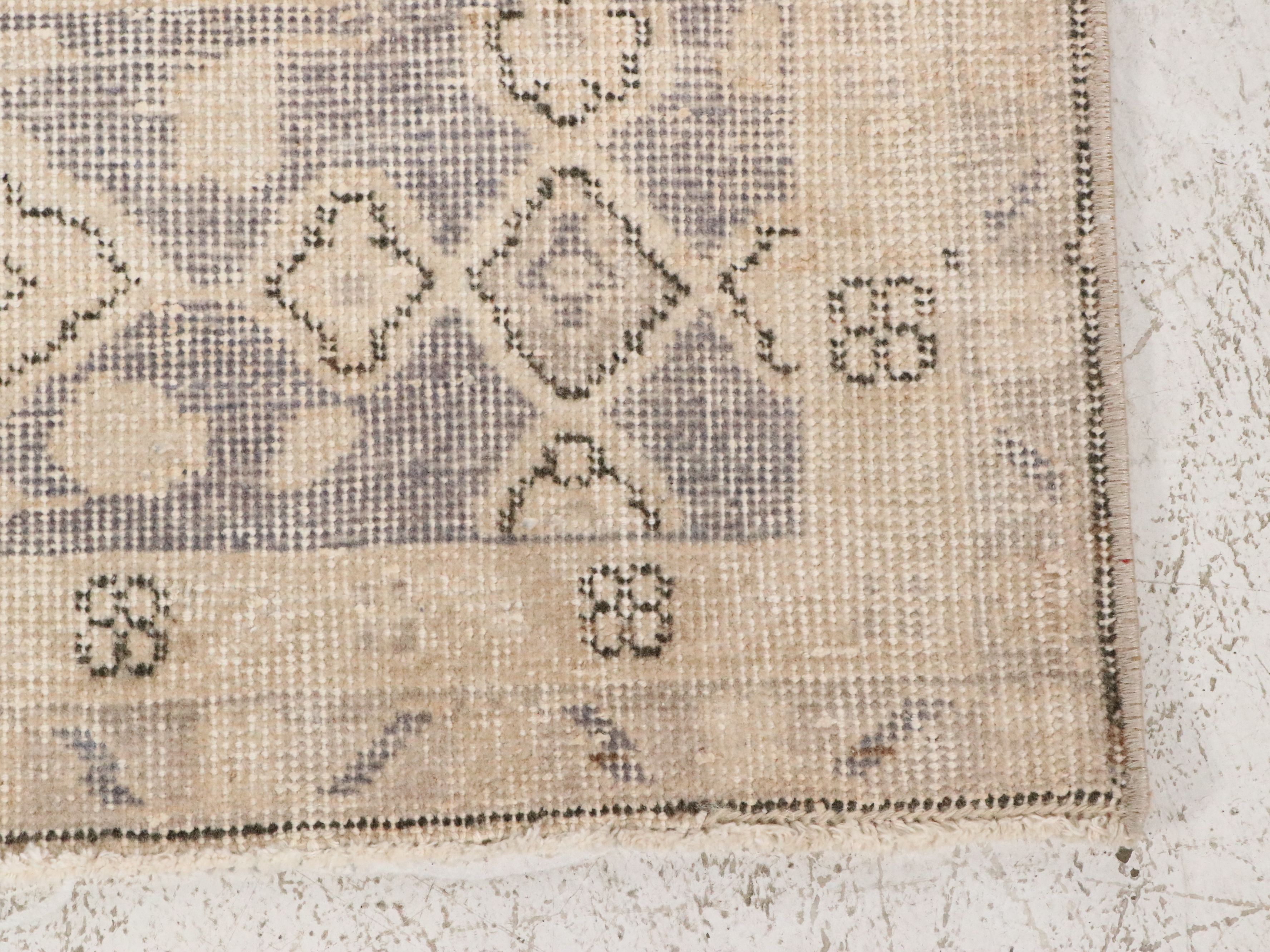 6'7 x 10'3 Hand-Knotted Turkish Style Area Rug