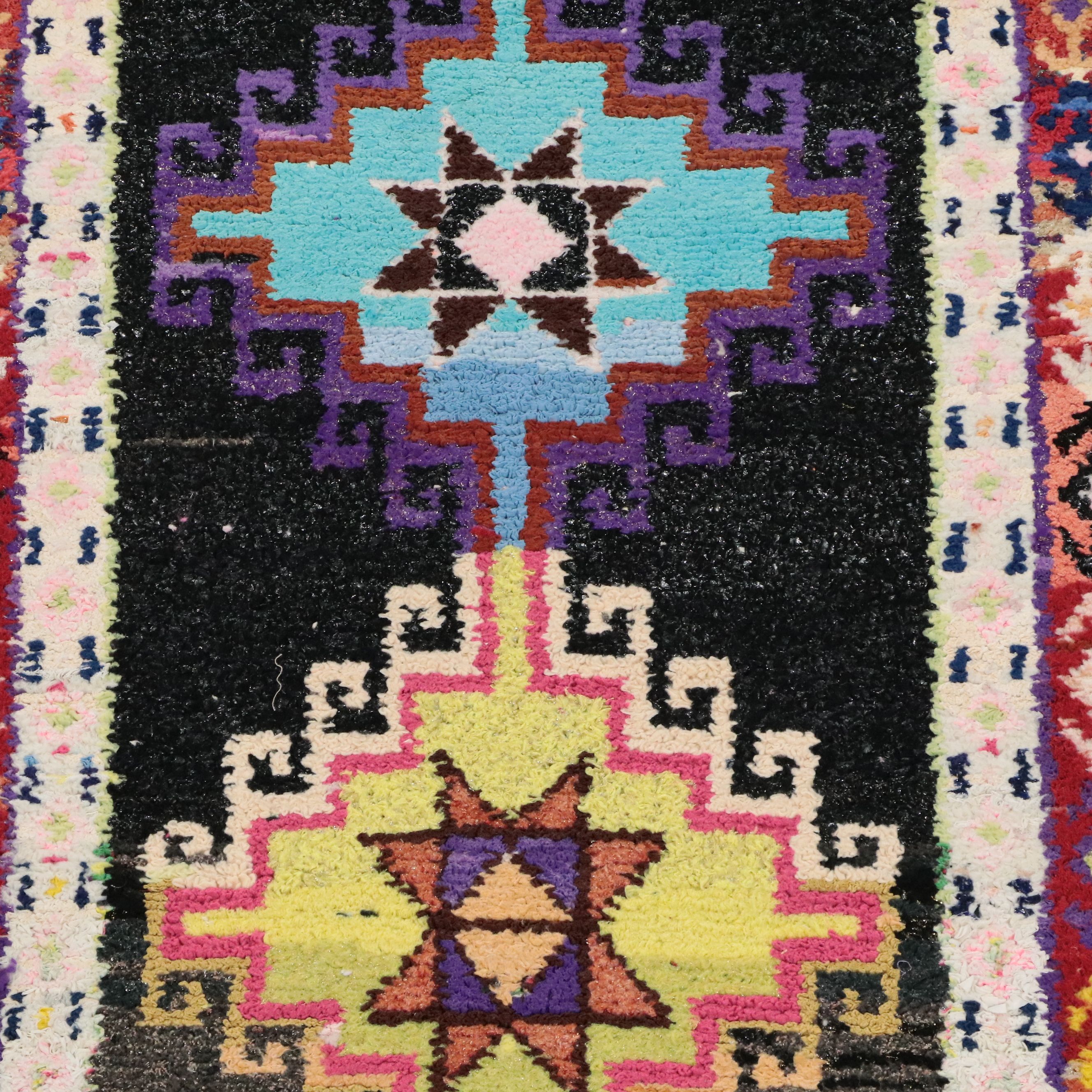 2'7 x 13'4 Hand-Knotted Turkish Anatolian Carpet Runner