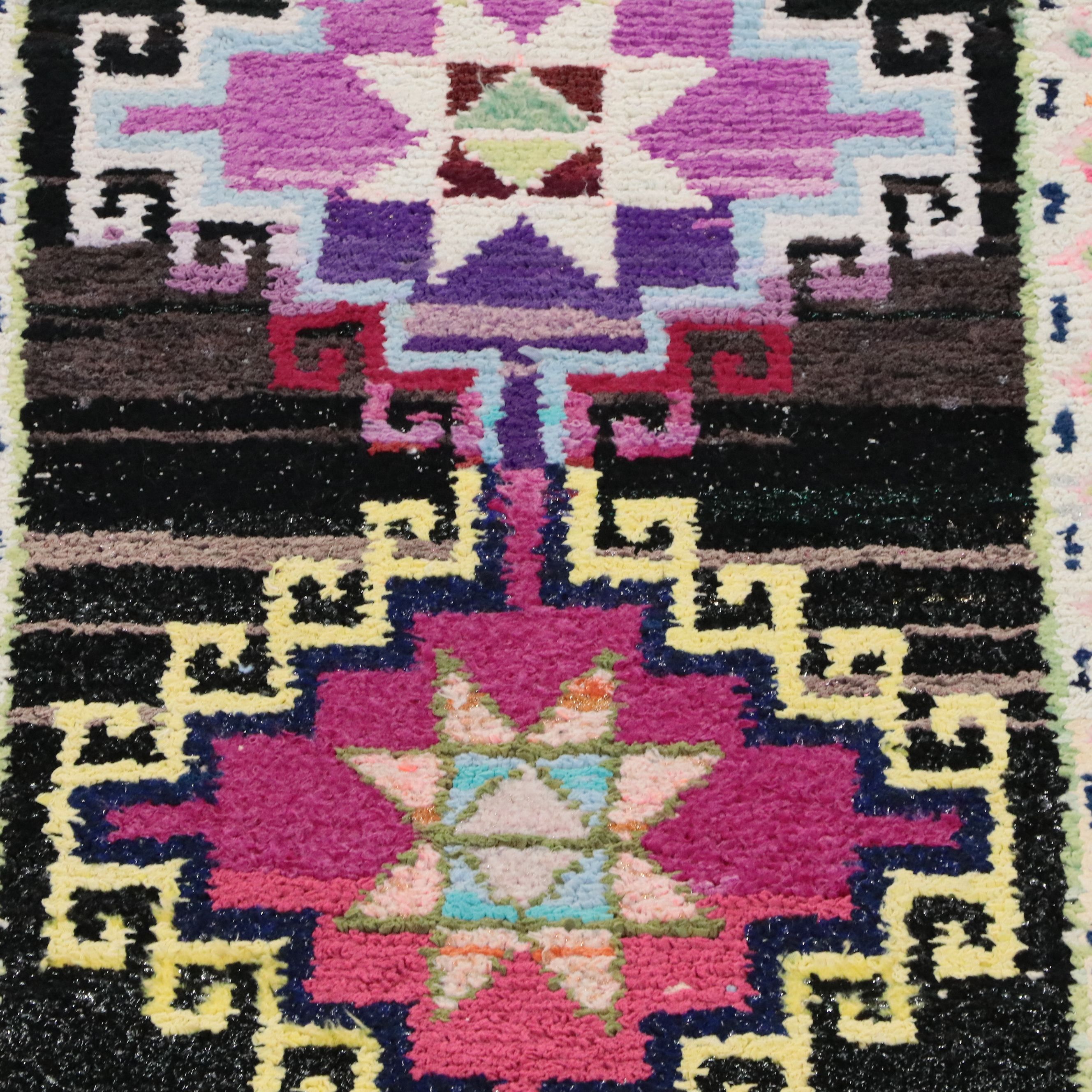 2'7 x 13'4 Hand-Knotted Turkish Anatolian Carpet Runner