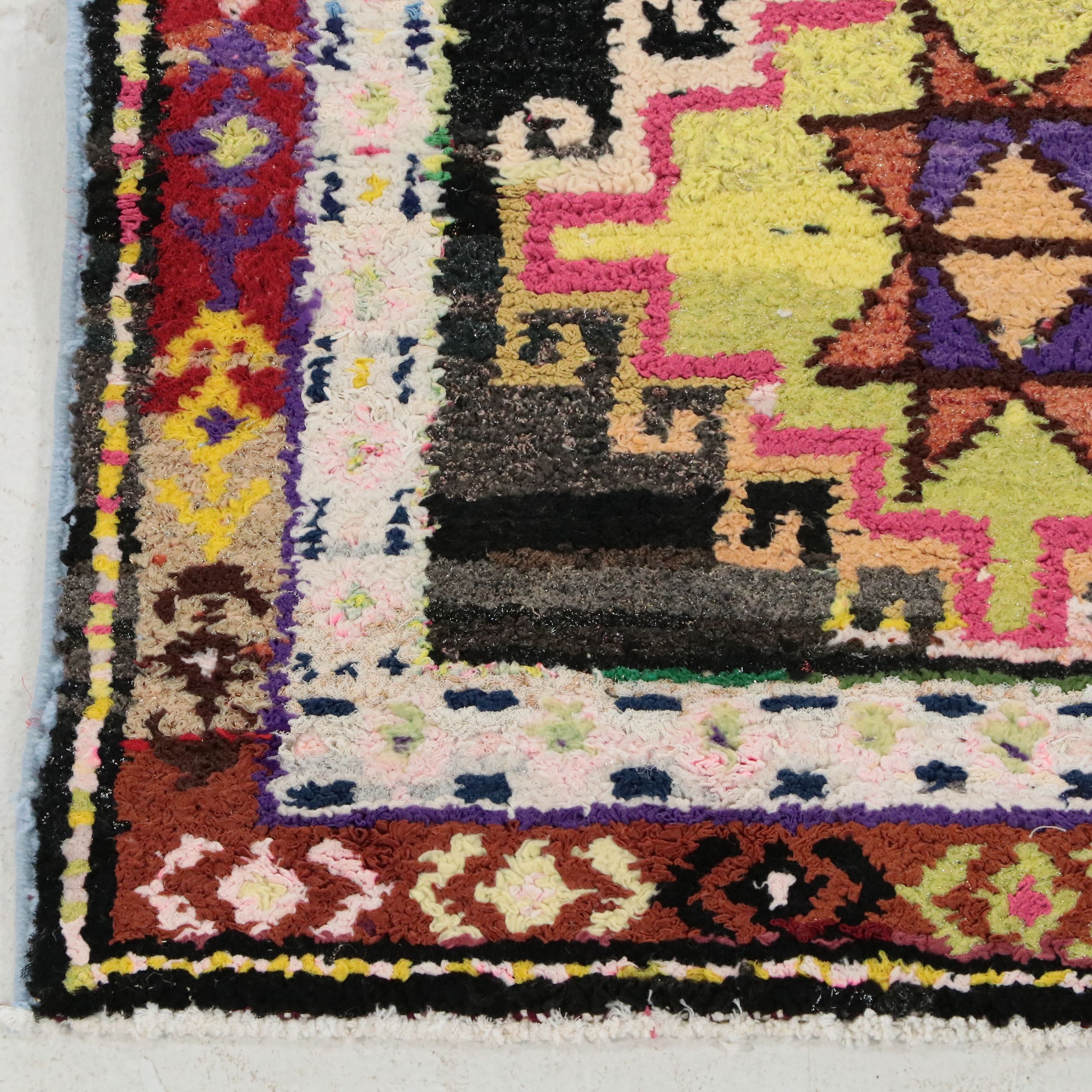2'7 x 13'4 Hand-Knotted Turkish Anatolian Carpet Runner