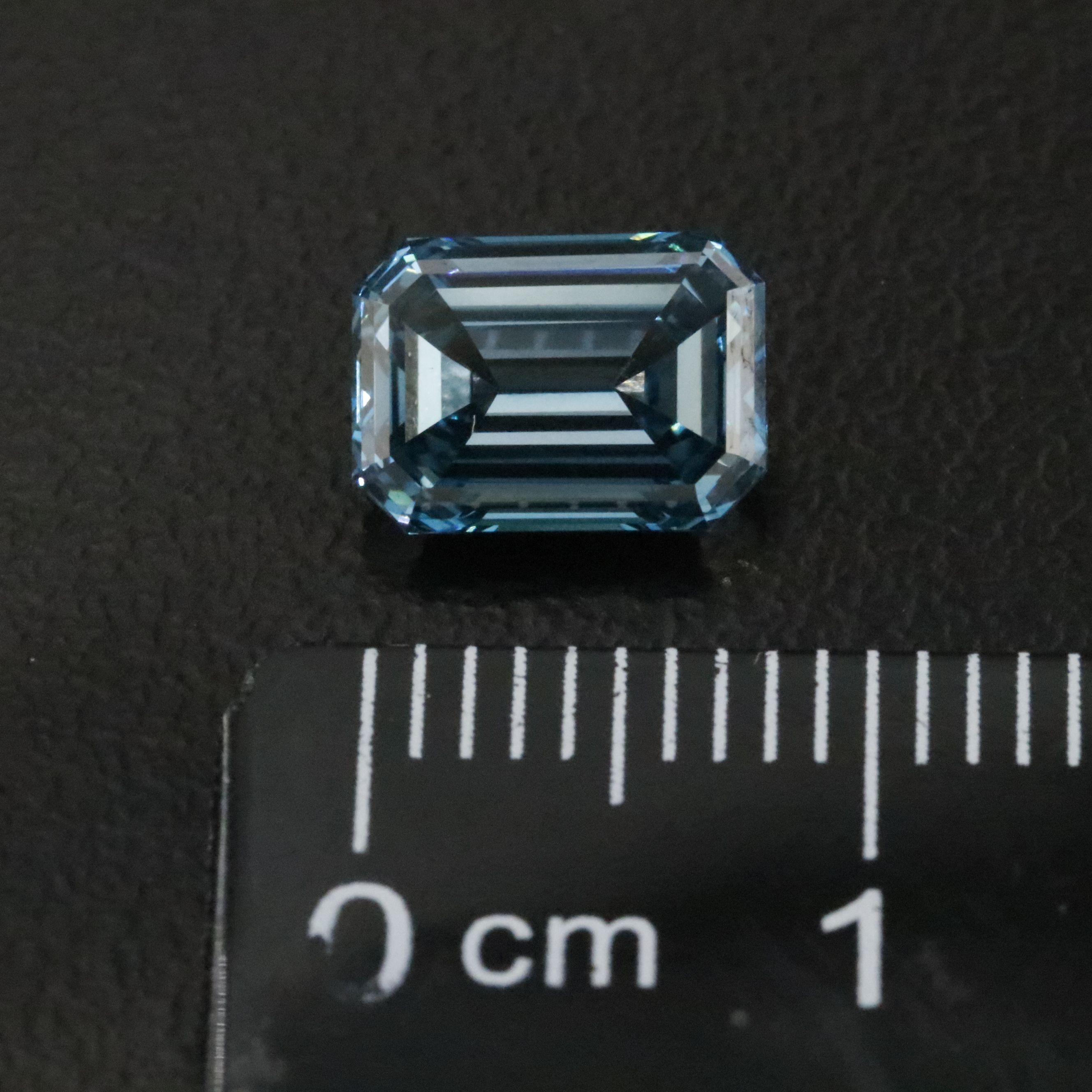 Loose 1.84 CT Lab Grown Fancy Blue Diamond
