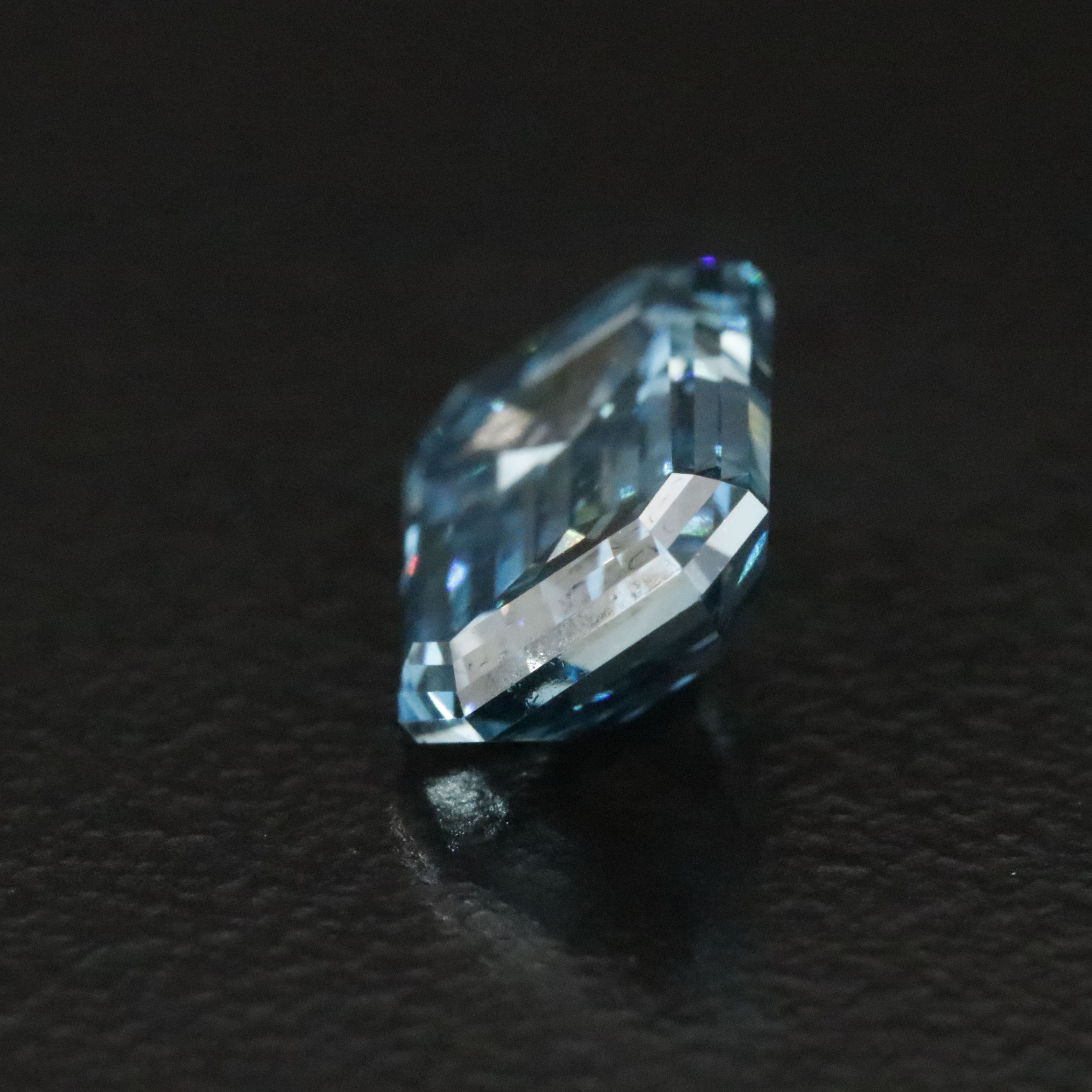 Loose 1.84 CT Lab Grown Fancy Blue Diamond
