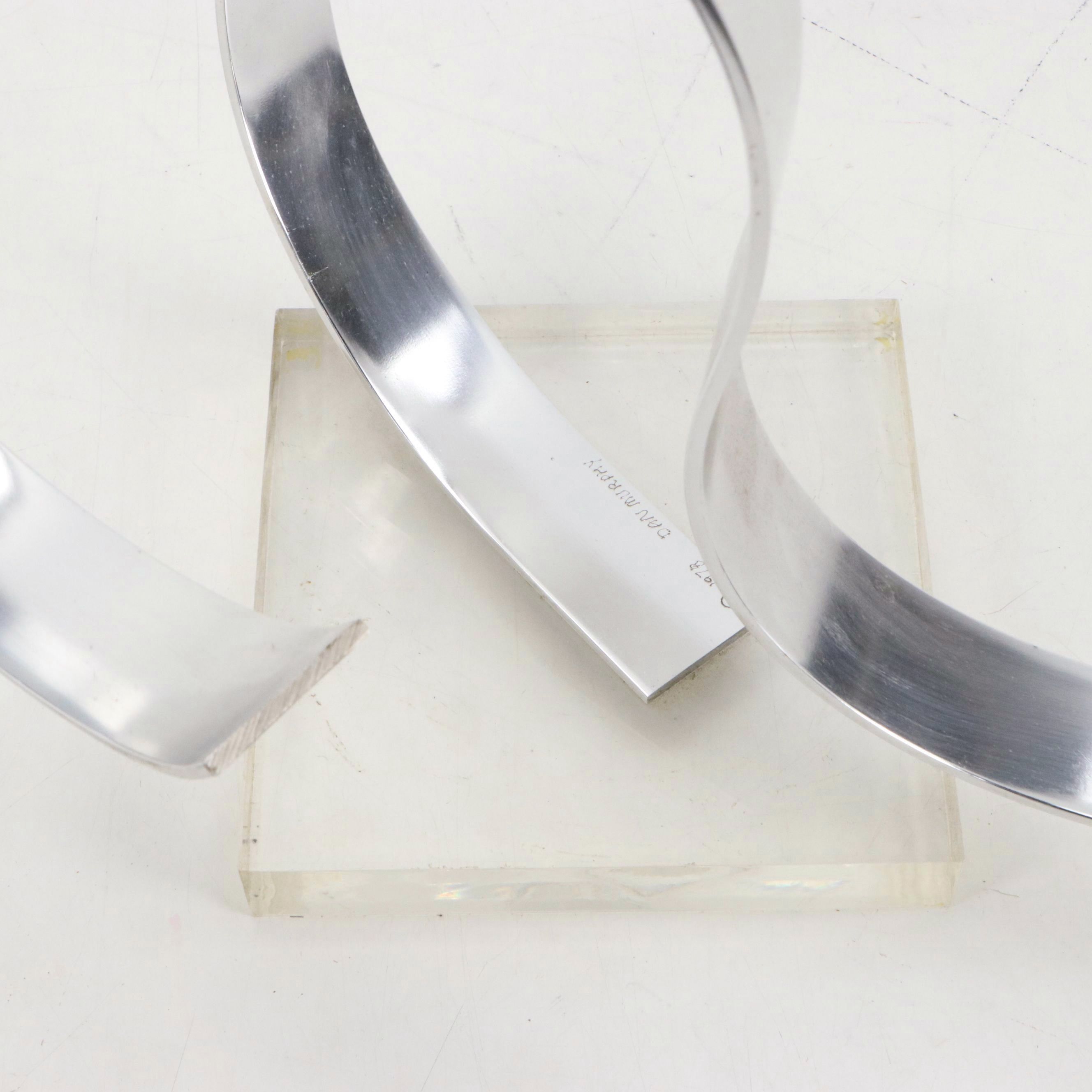 Dan Murphy Abstract Aluminum Sculpture, 1978