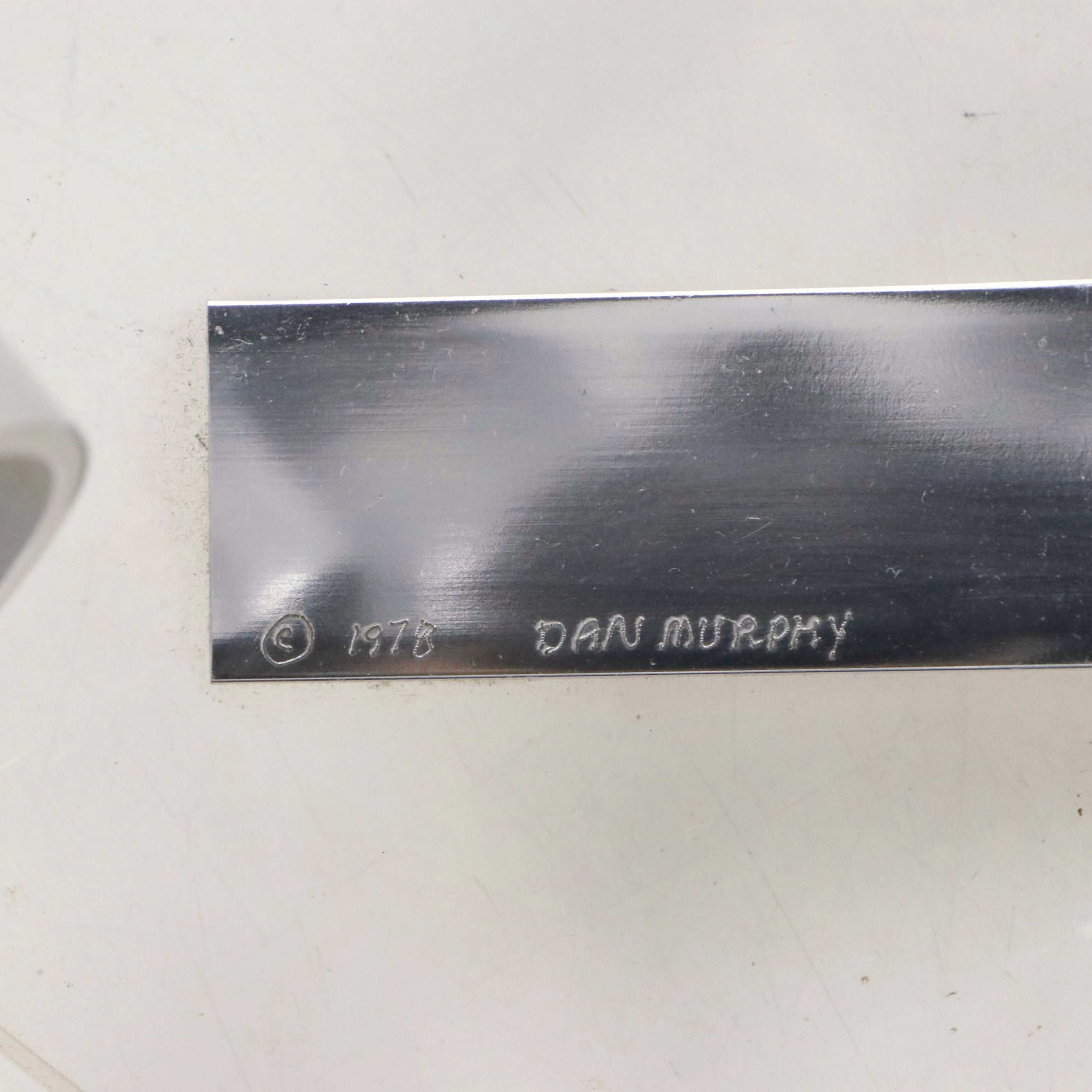 Dan Murphy Abstract Aluminum Sculpture, 1978