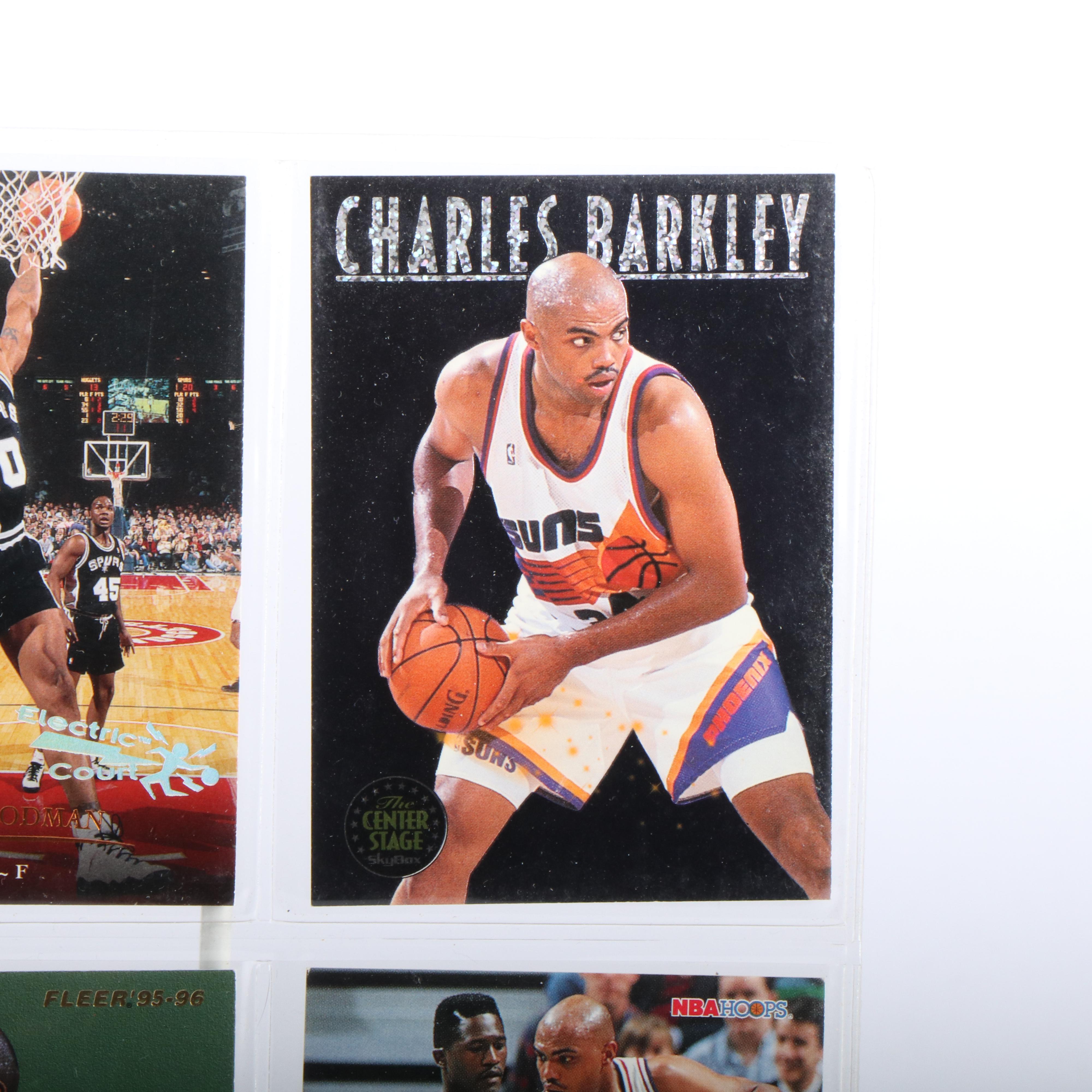 Fleer Ultra with Other Basketball Cards Featuring Dennis Rodman and More