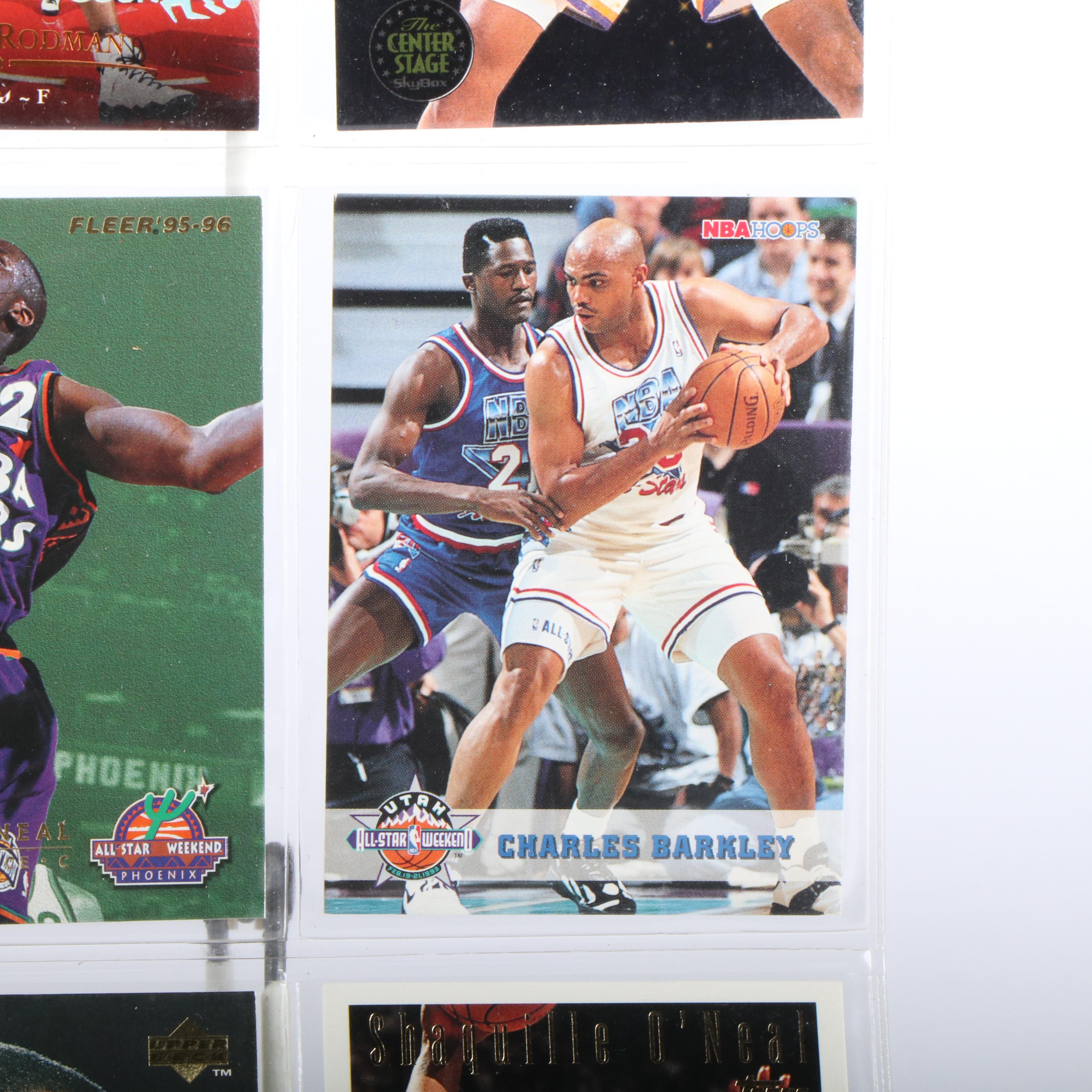 Fleer Ultra with Other Basketball Cards Featuring Dennis Rodman and More